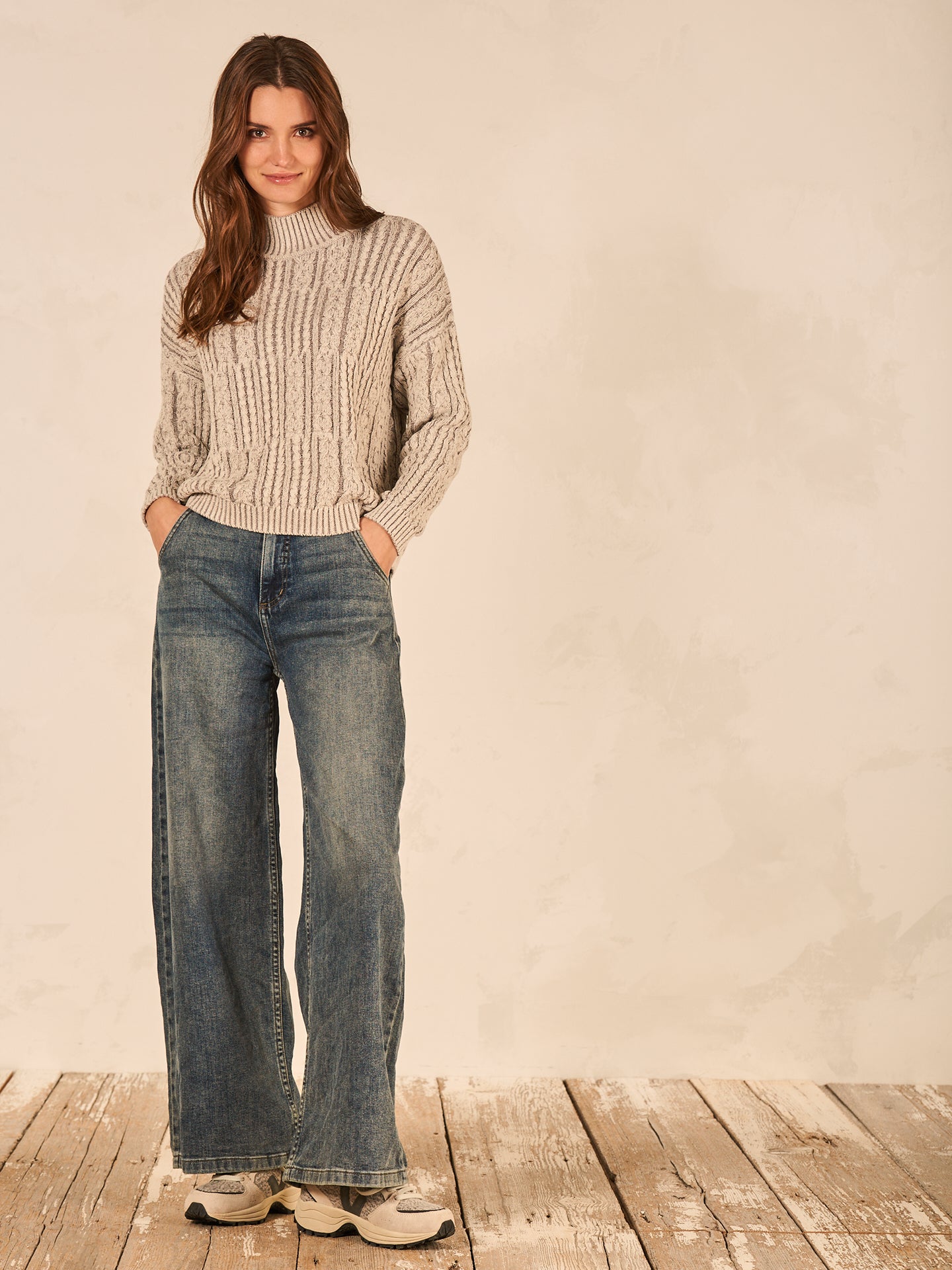 Strickpullover mit Muster