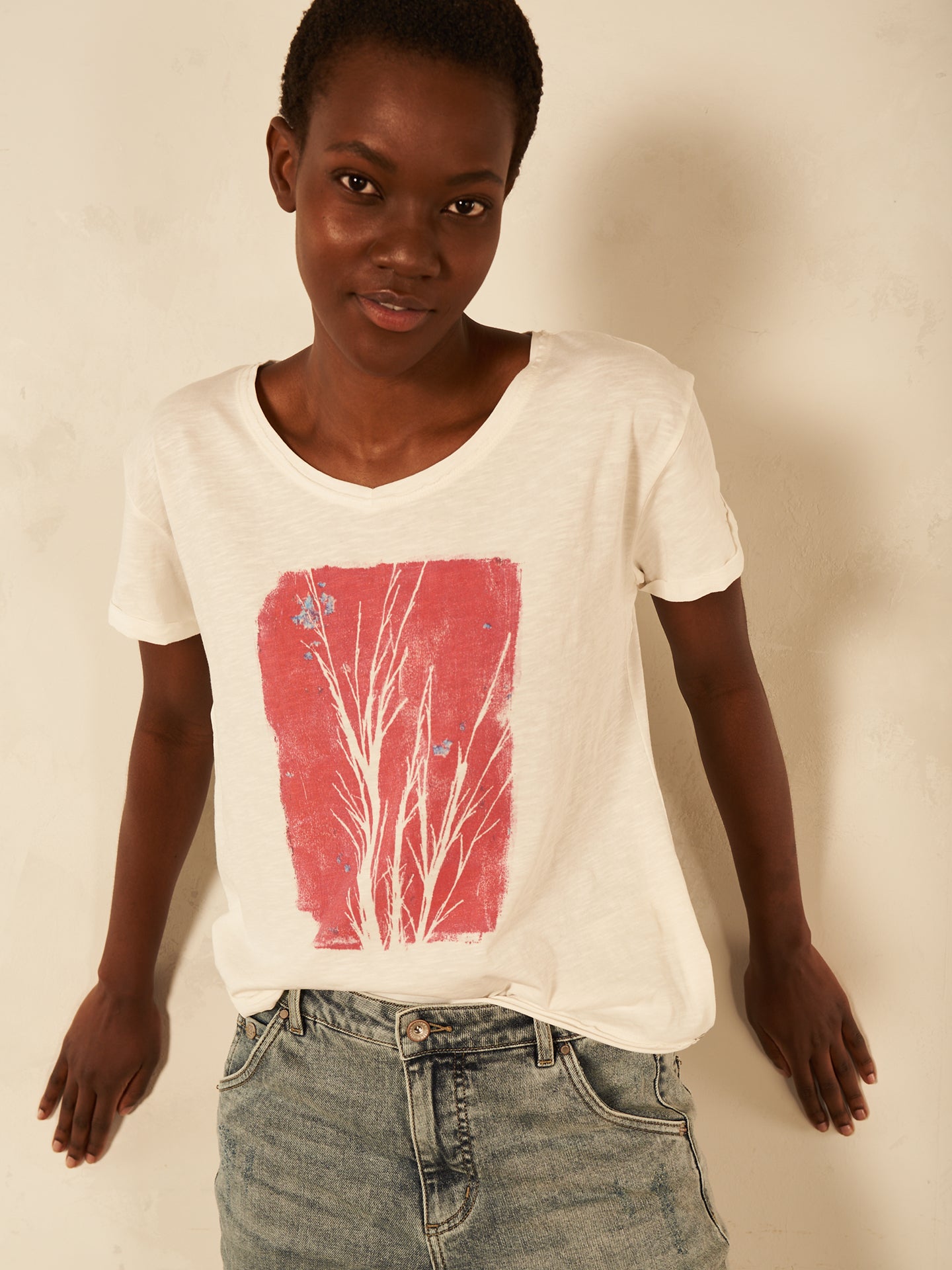 Shirt mit Druck