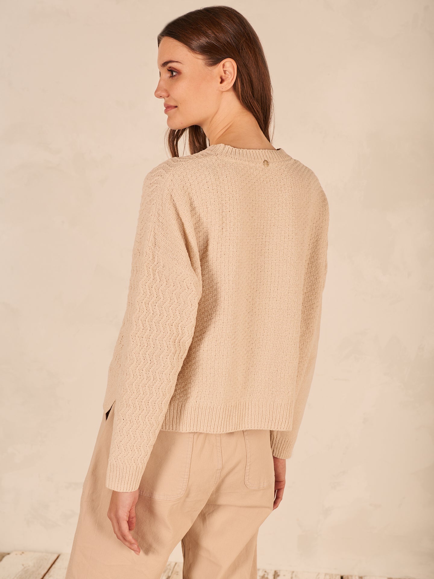 Strickpullover mit Muster