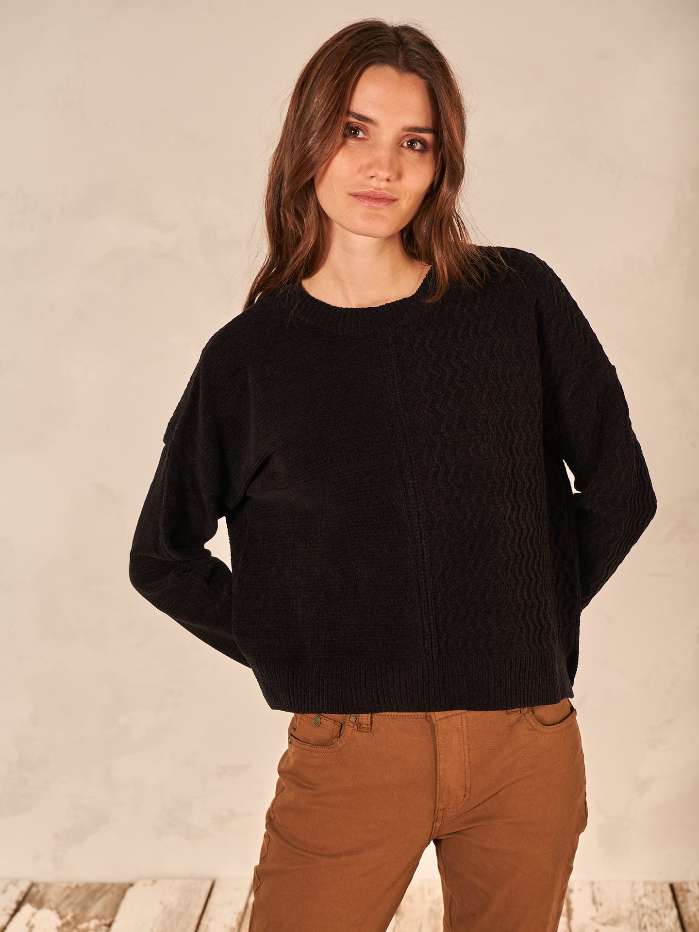 Strickpullover mit Muster
