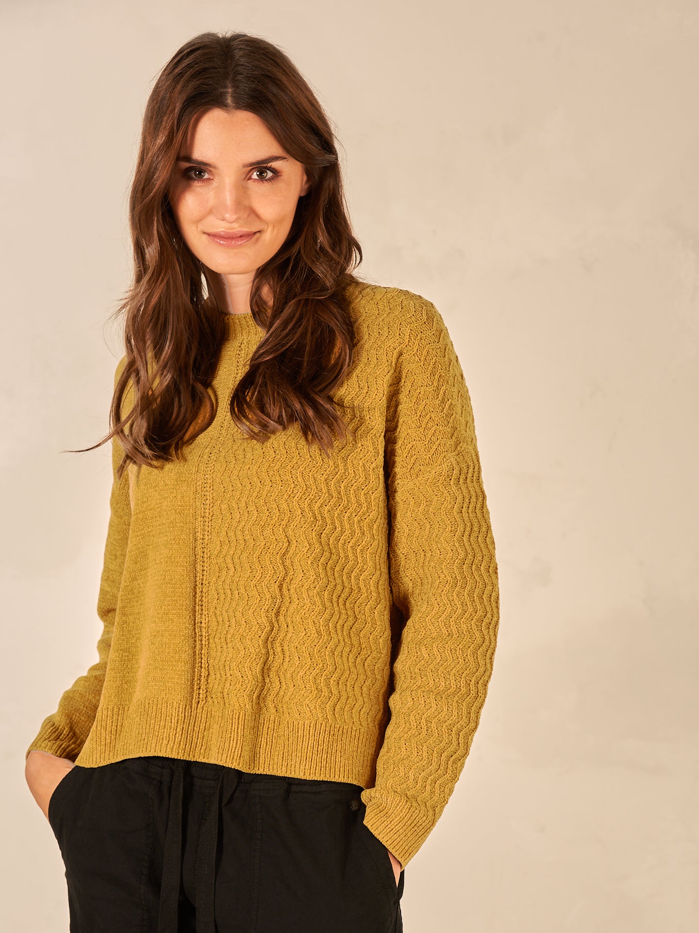 Strickpullover mit Muster