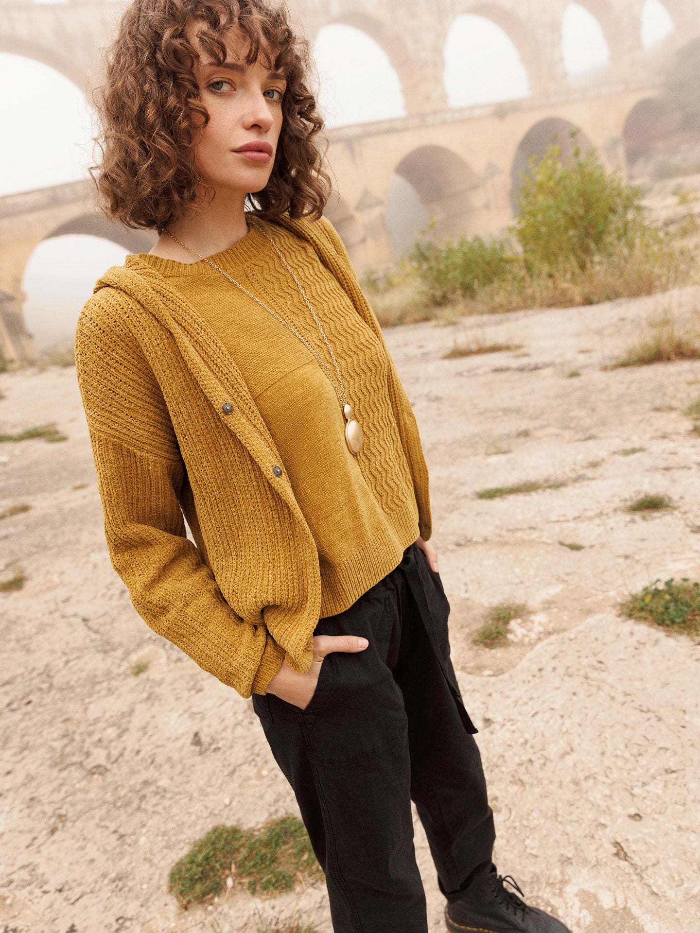 Strickpullover mit Muster