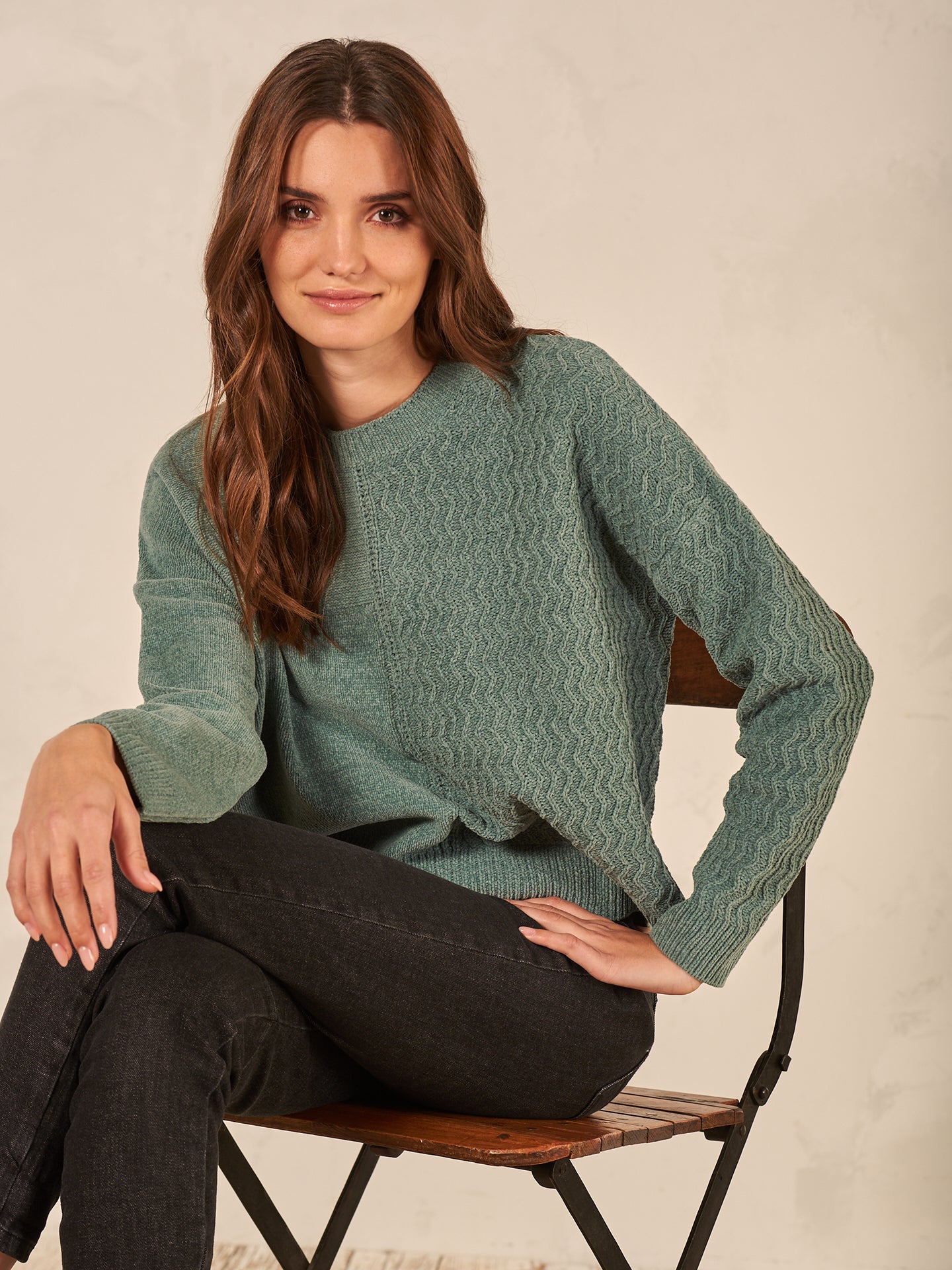 Strickpullover mit Muster