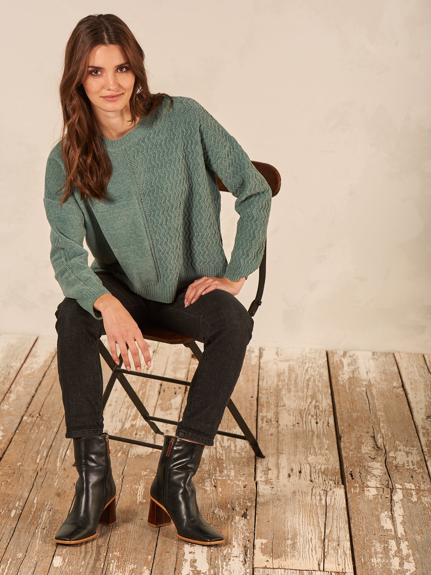 Strickpullover mit Muster