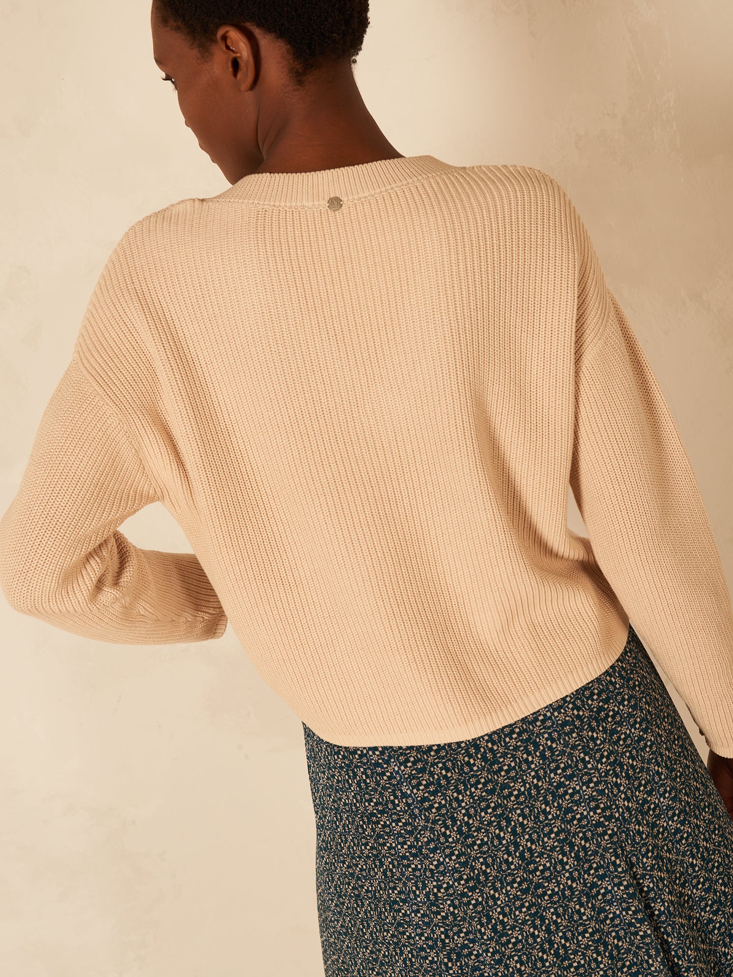 Pullover mit V-Ausschnitt