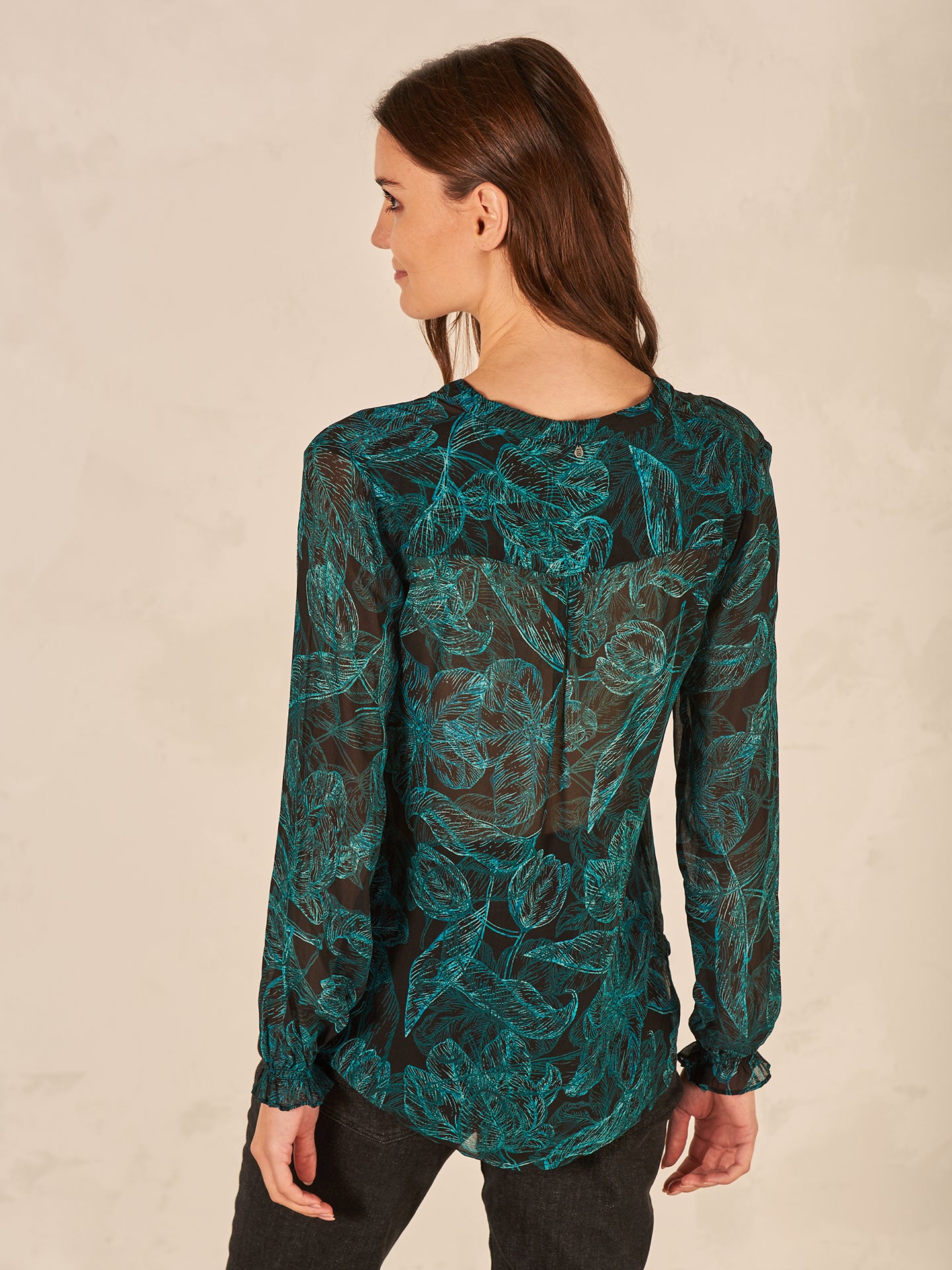 Bluse mit Knopfleiste