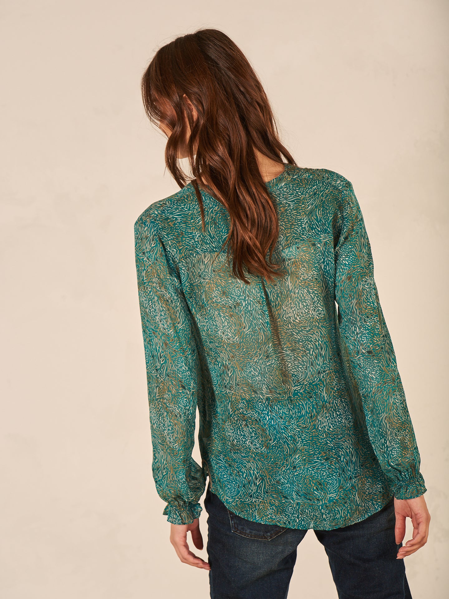 Bluse mit Knopfleiste