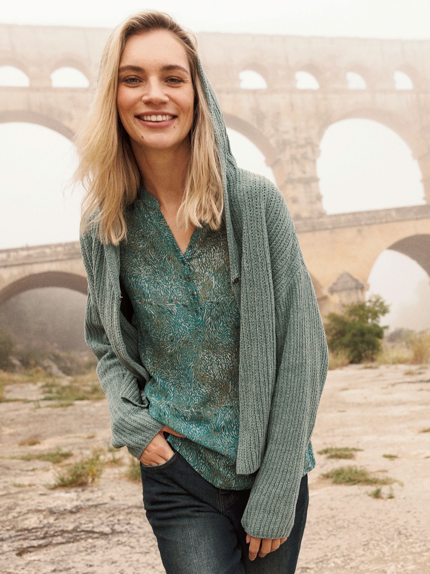 Bluse mit Knopfleiste
