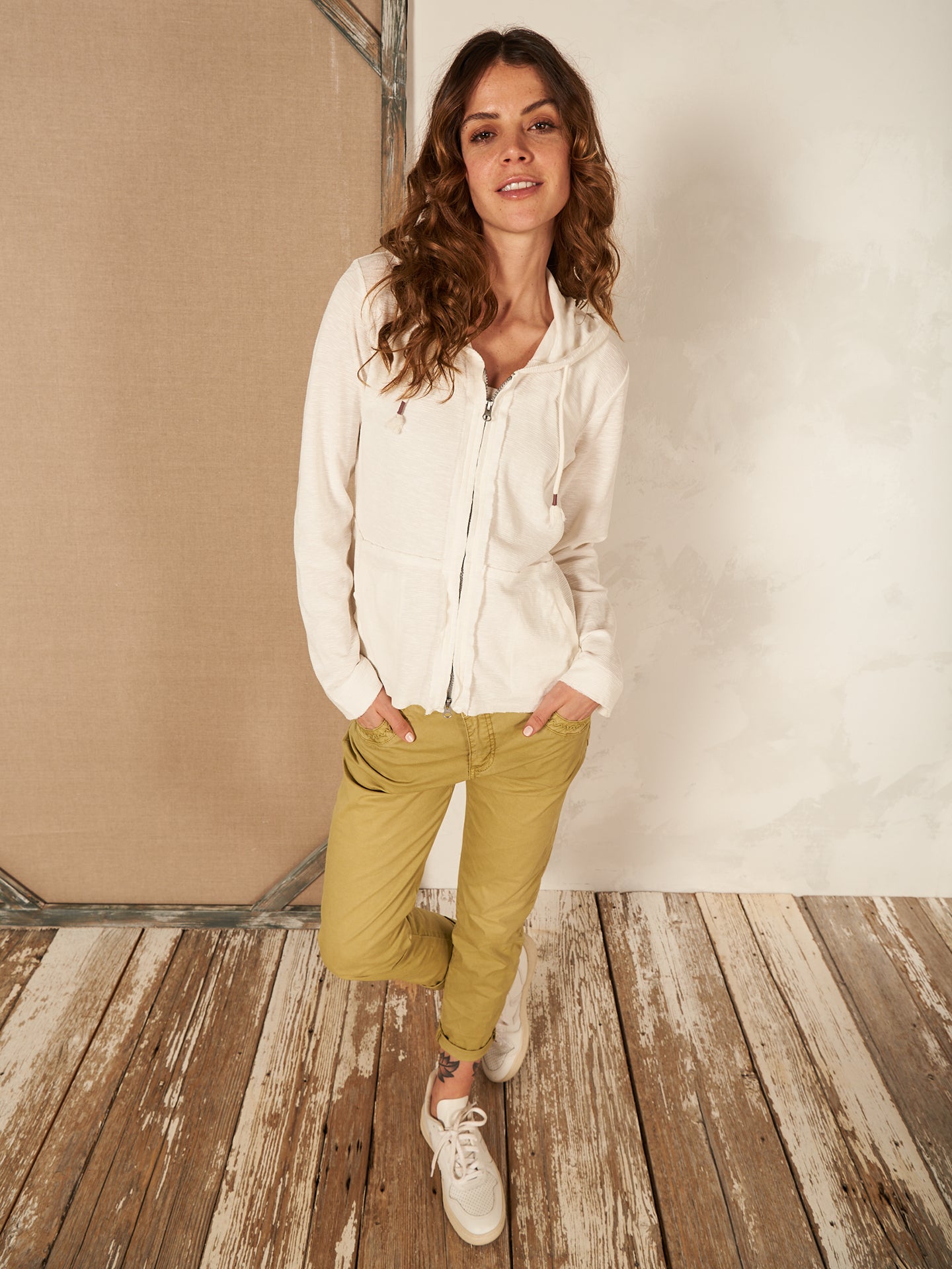 veste en sweat à capuche