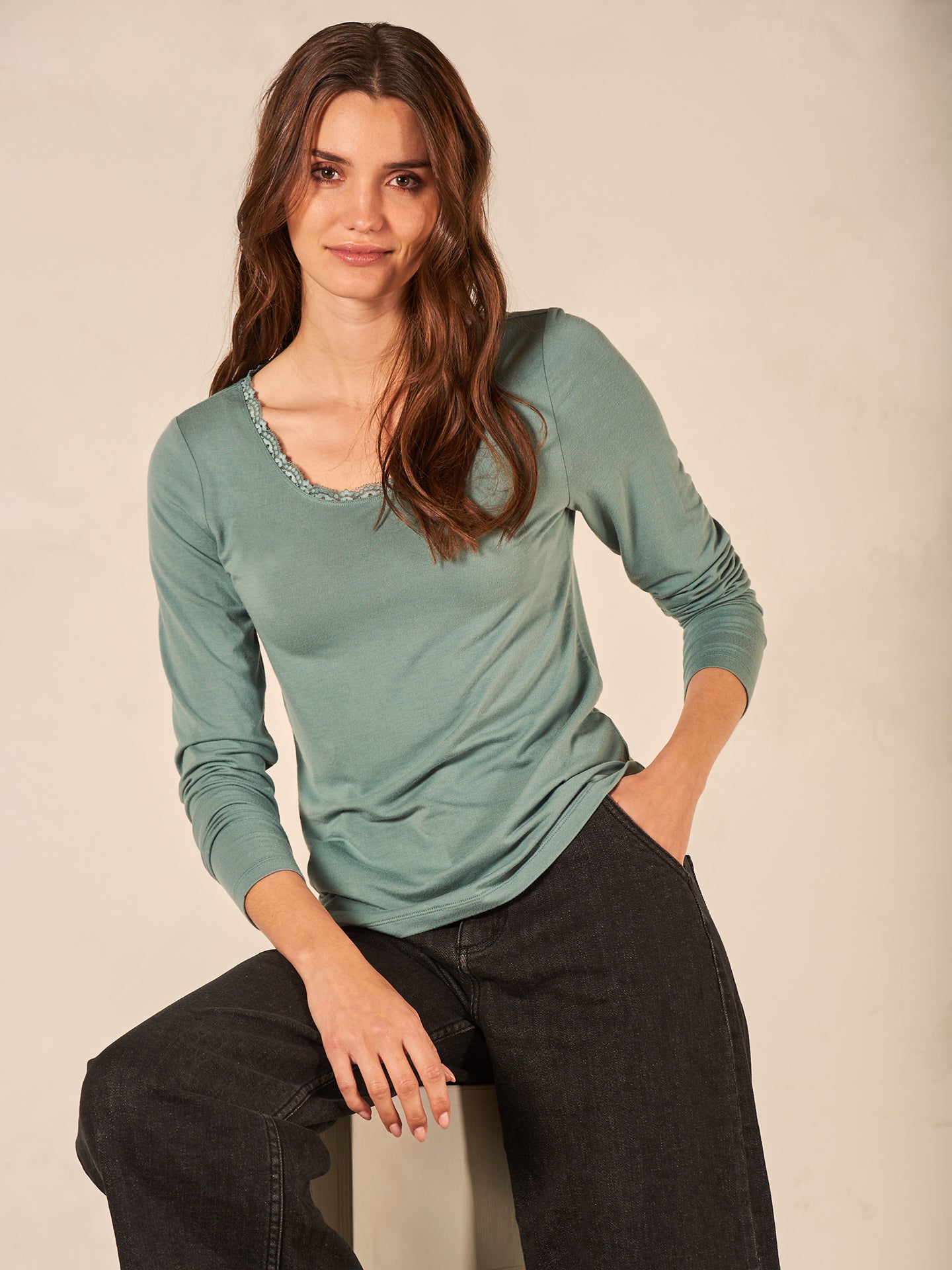 Langarmshirt