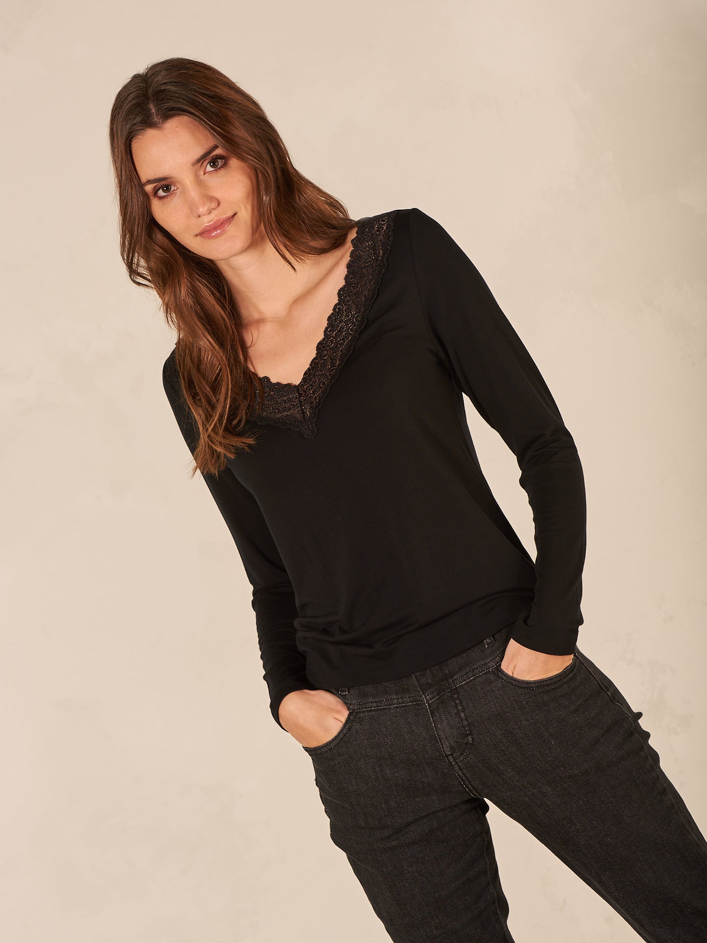 Langarmshirt