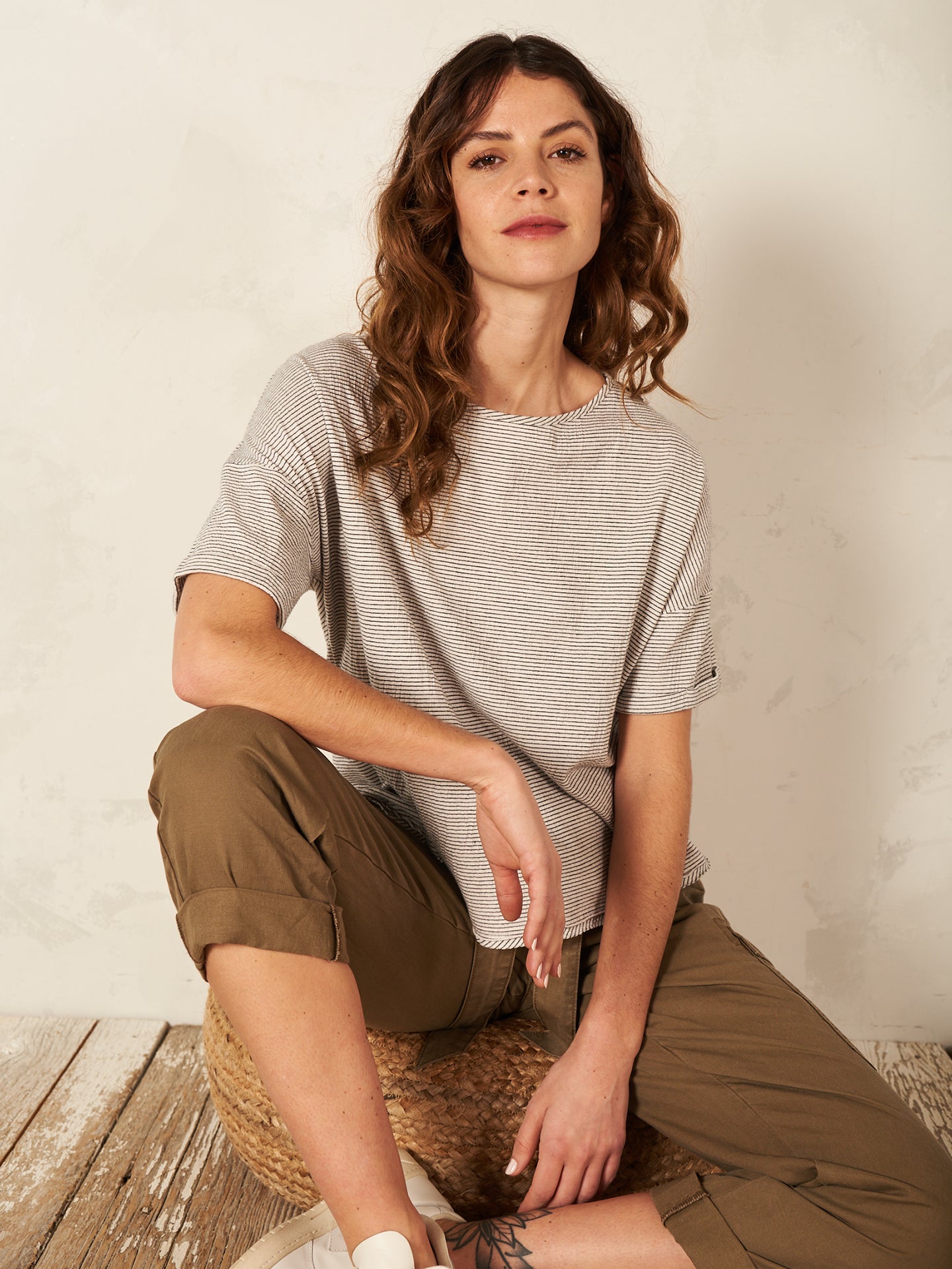 Shirt mit Streifen
