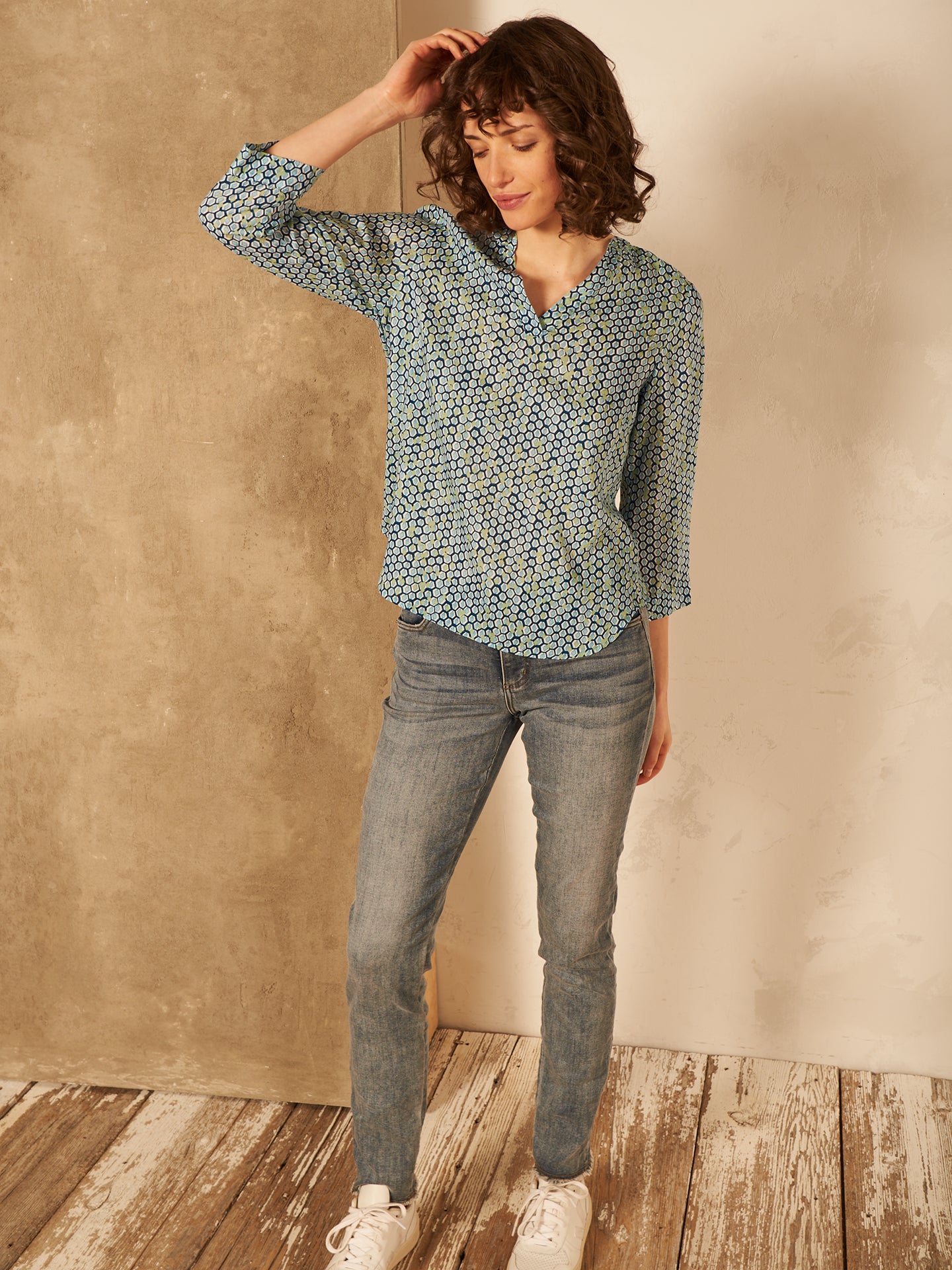 Bluse 3/4-Arm