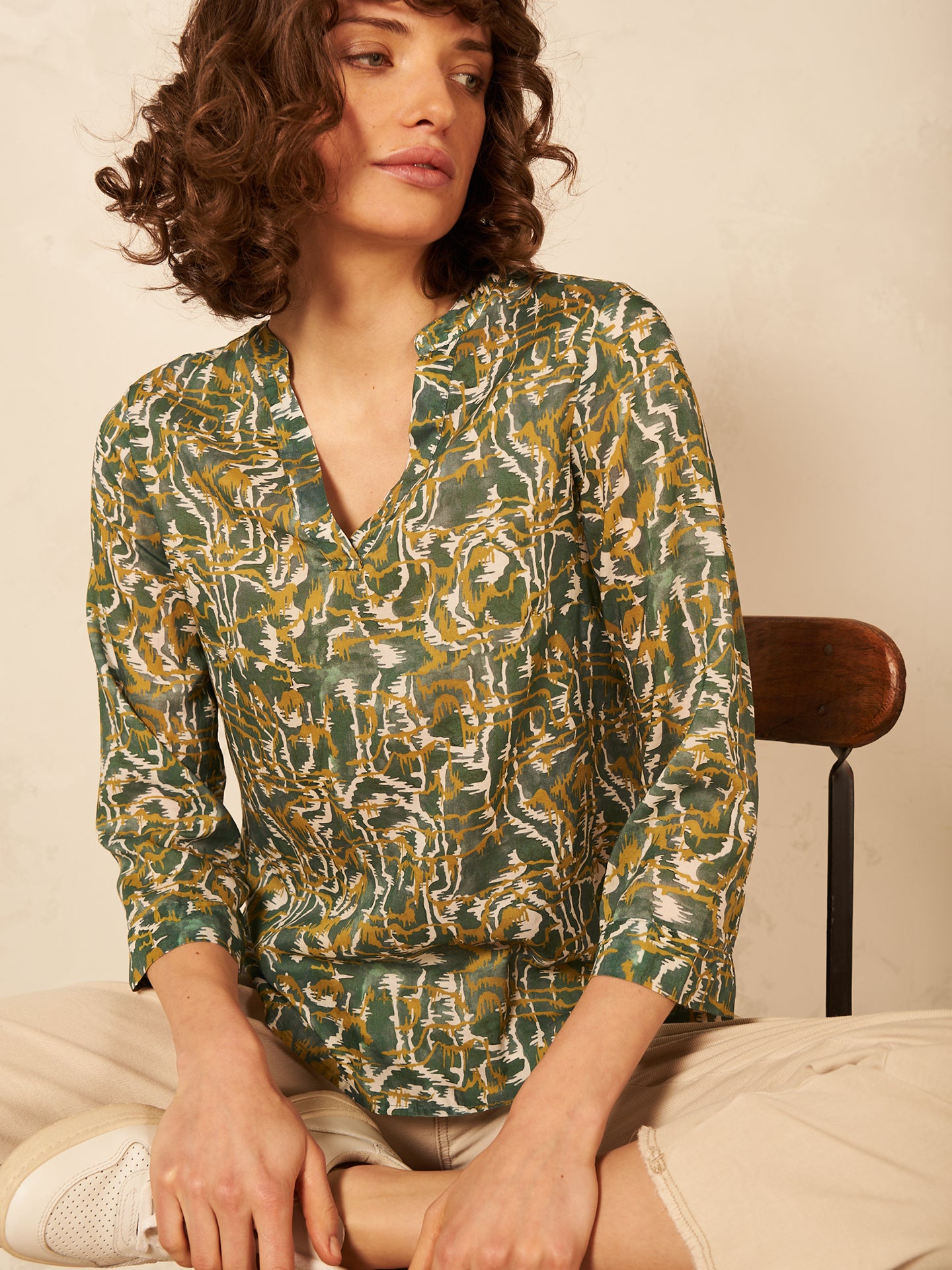 Bluse 3/4-Arm