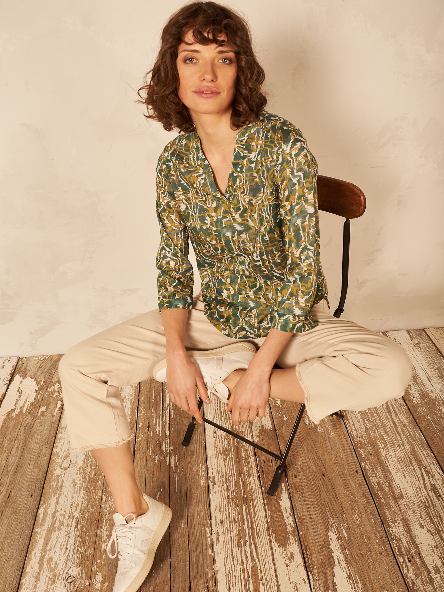 Bluse 3/4-Arm
