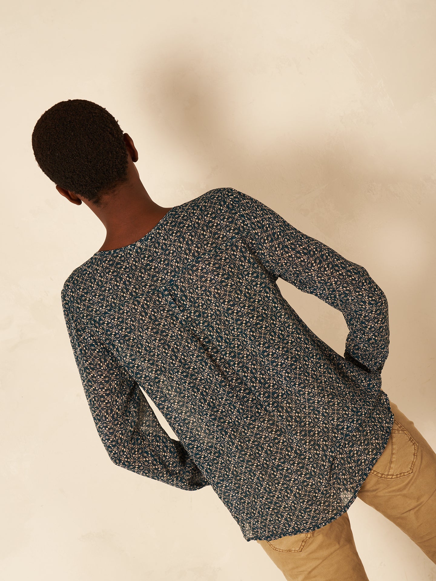 Bluse mit Knopfleiste