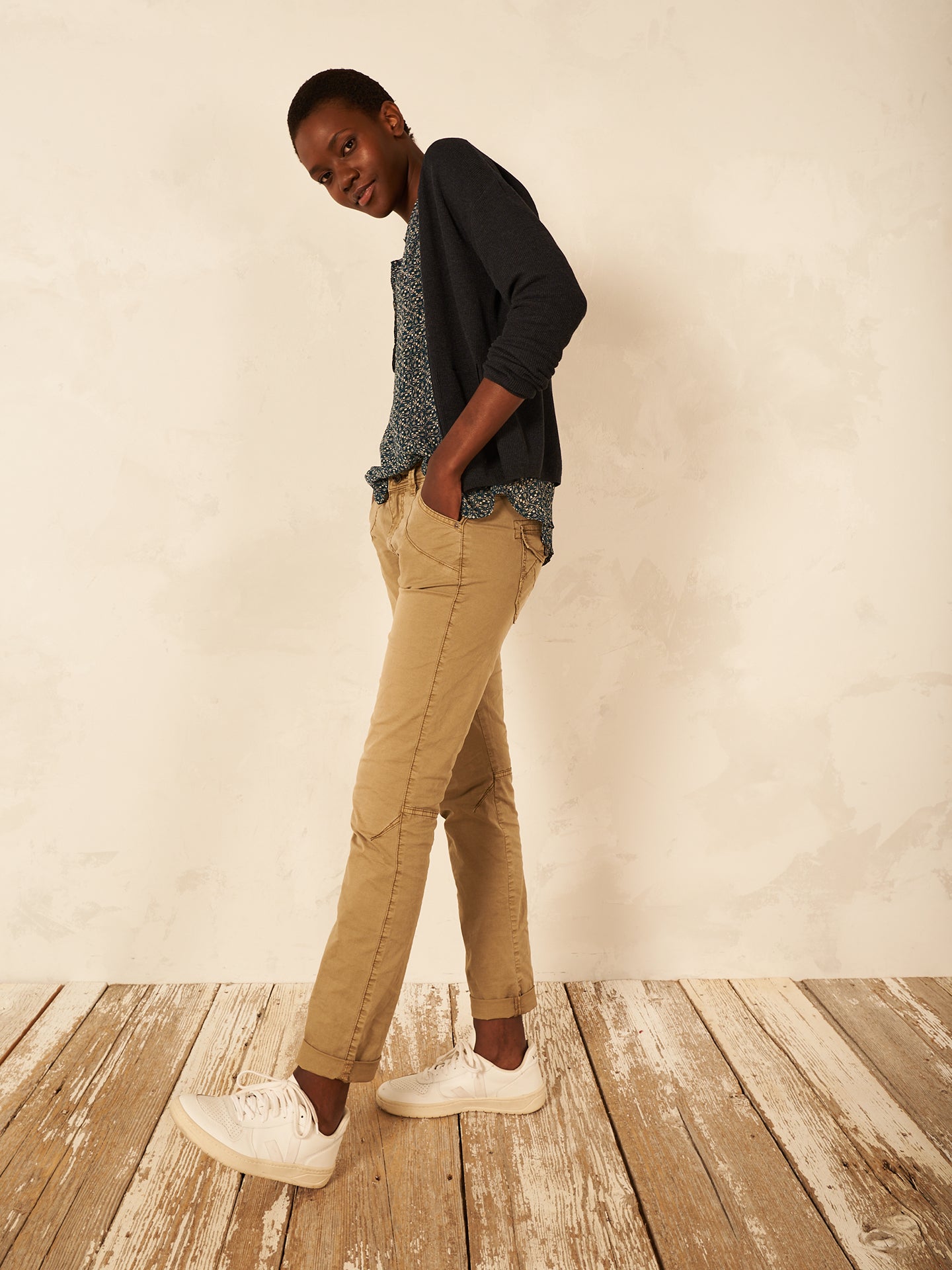 Bluse mit Knopfleiste
