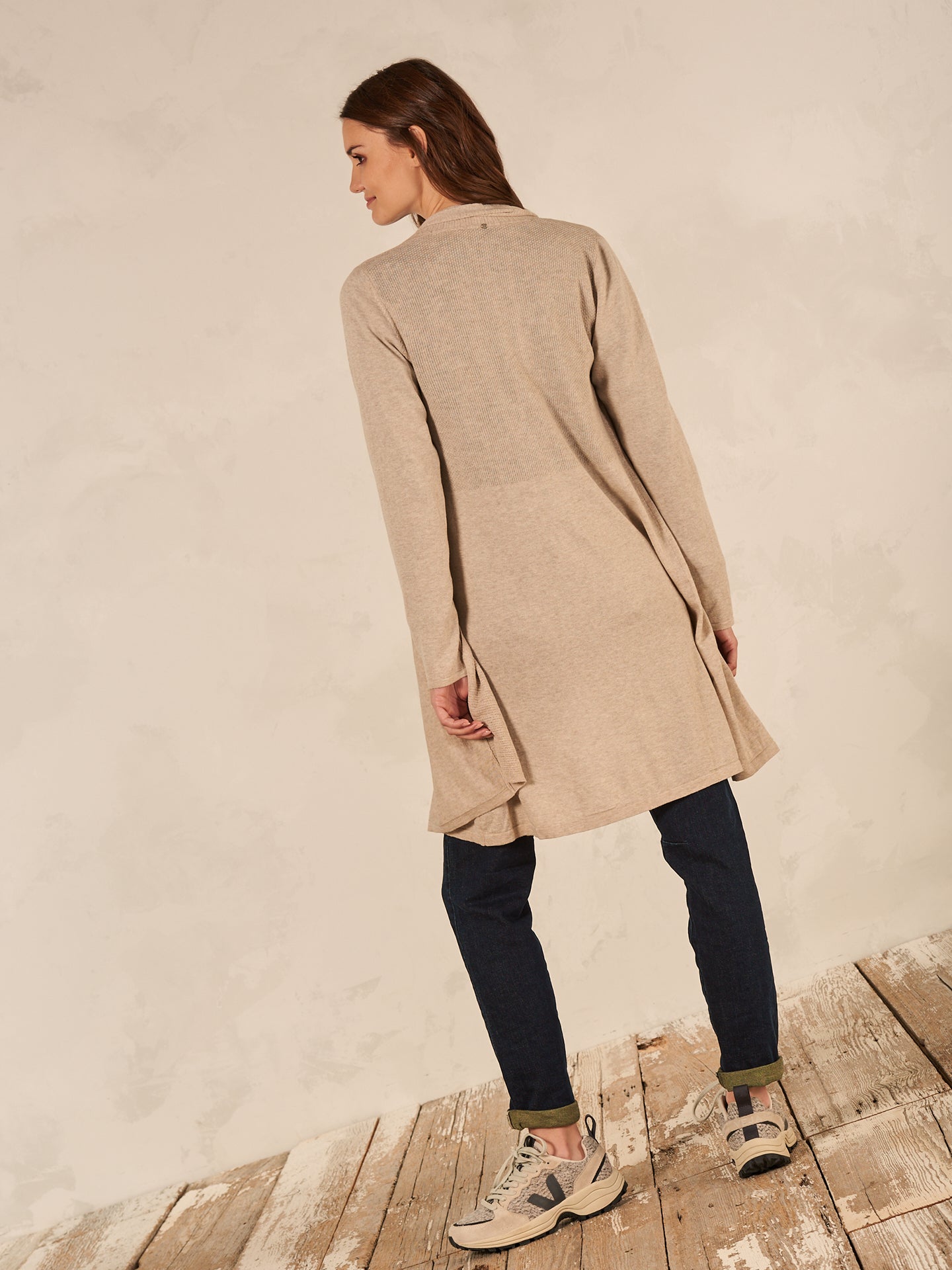 Feinstrickjacke