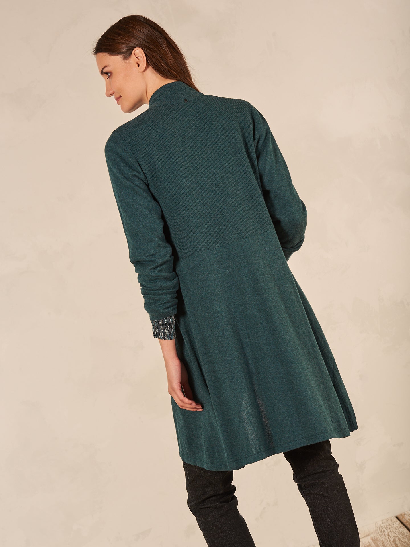 Feinstrickjacke