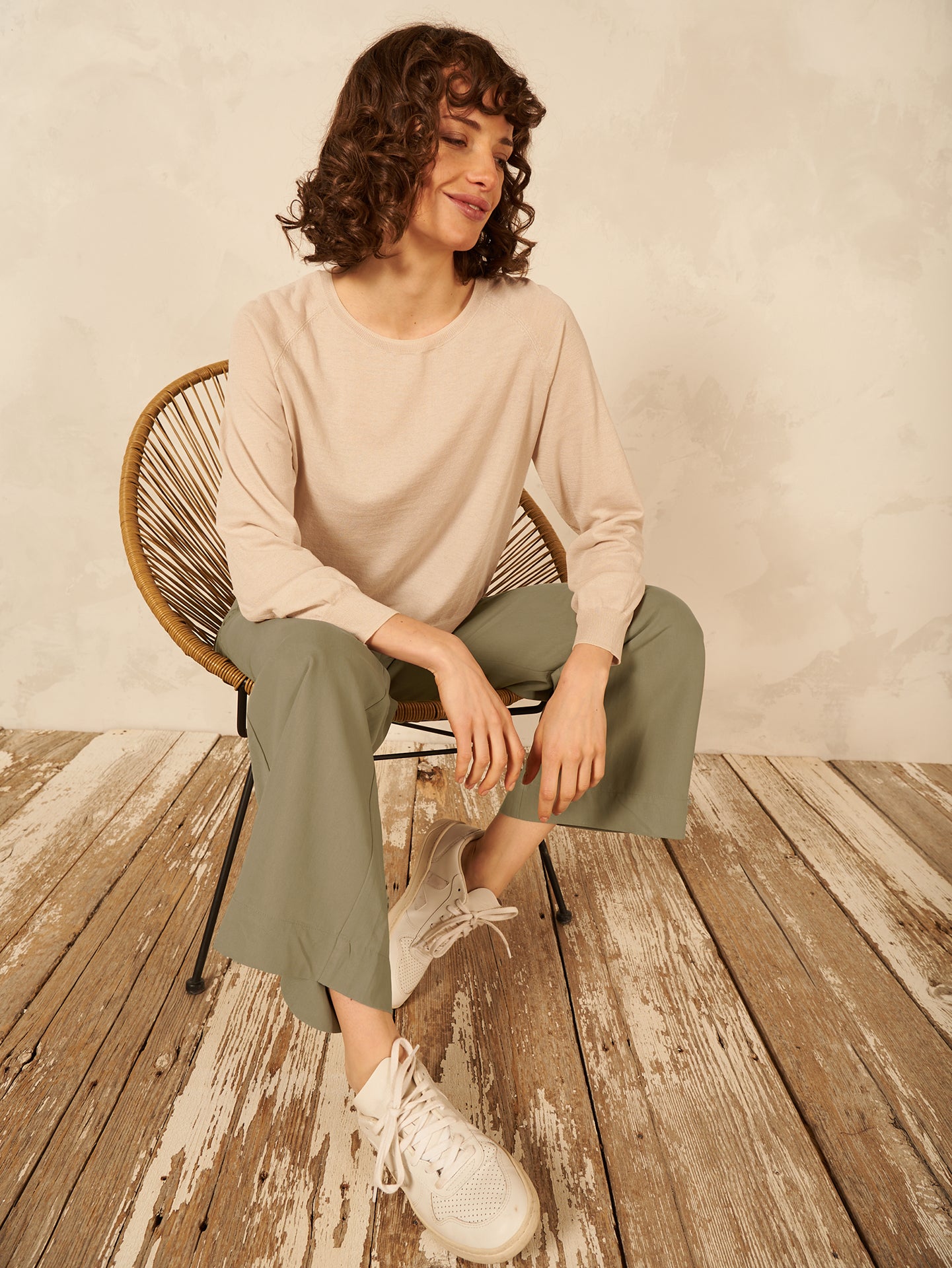 Fine knit sweater