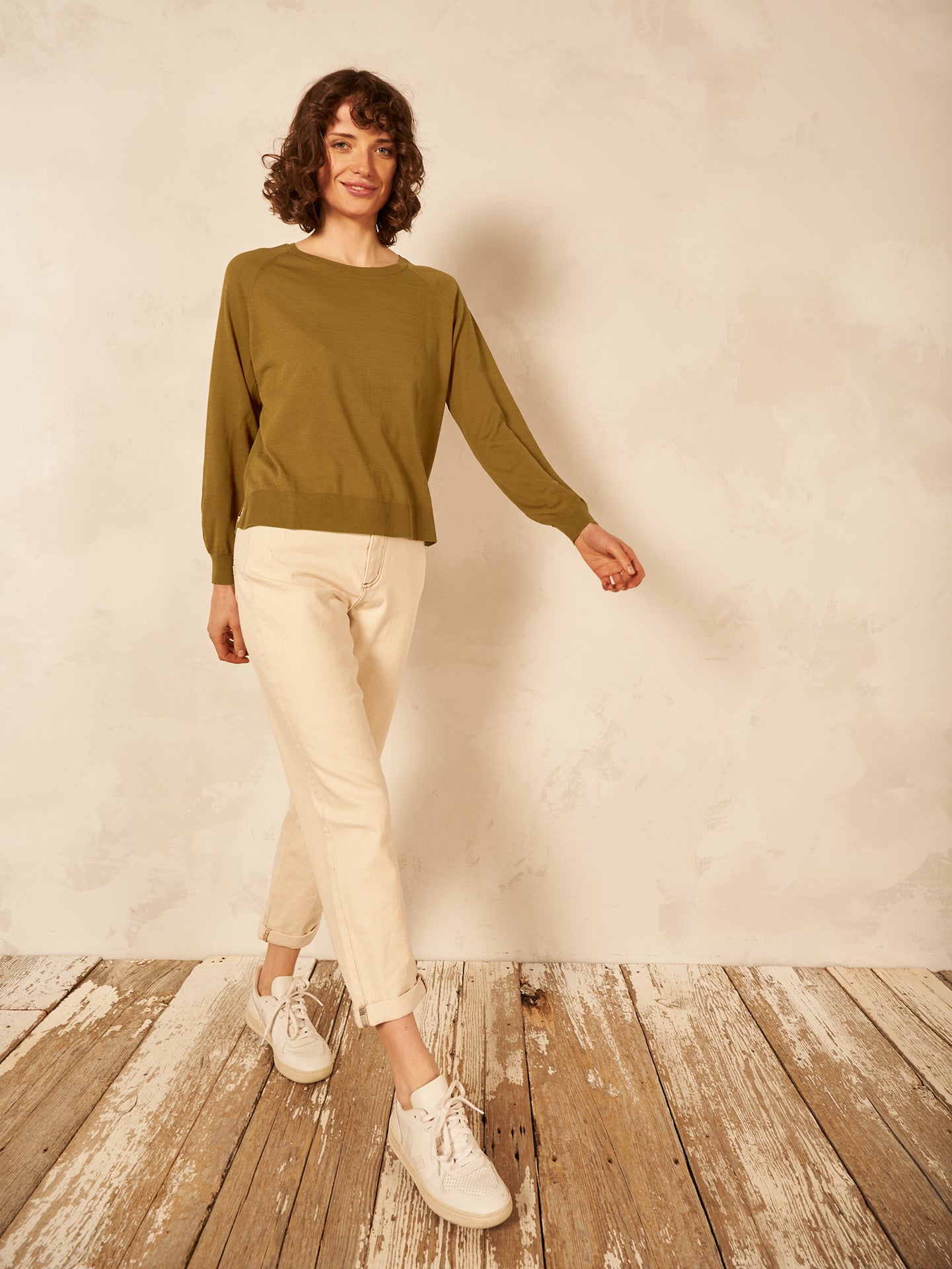 Fine knit sweater