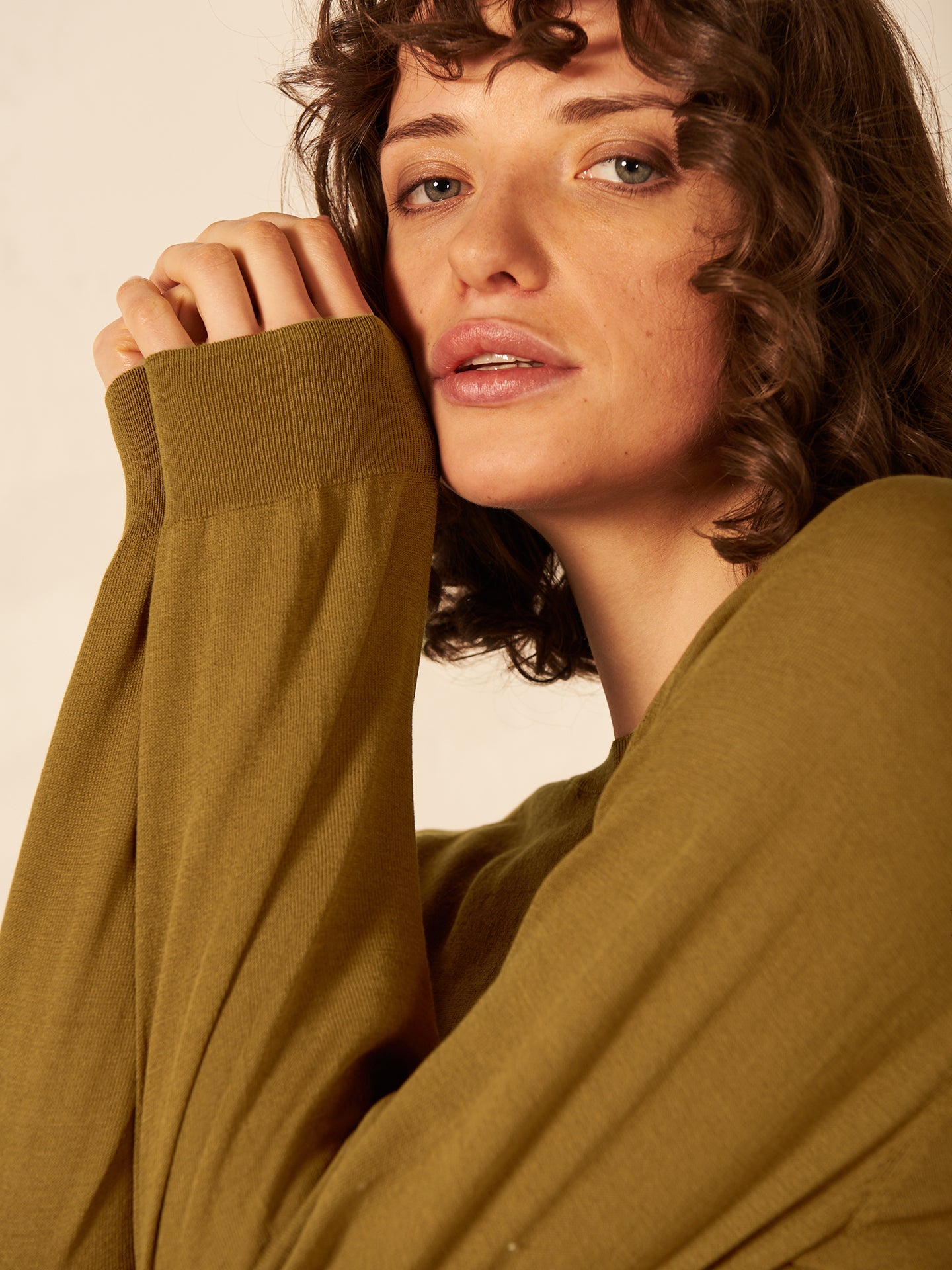 Fine knit sweater