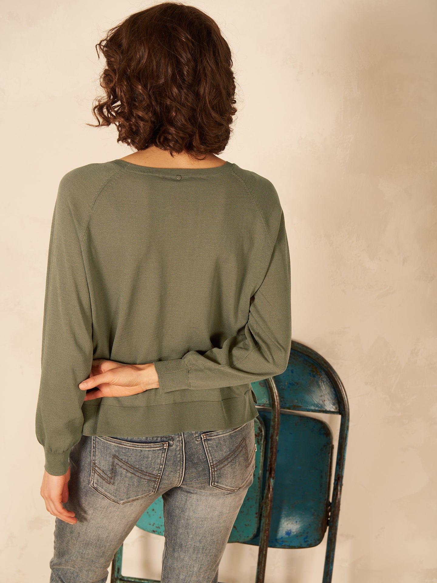 Fine knit sweater