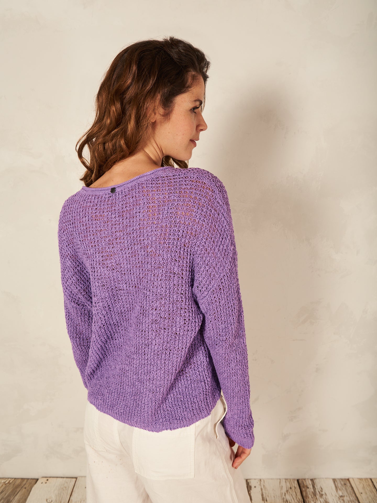 Pullover mit Rundauschnitt