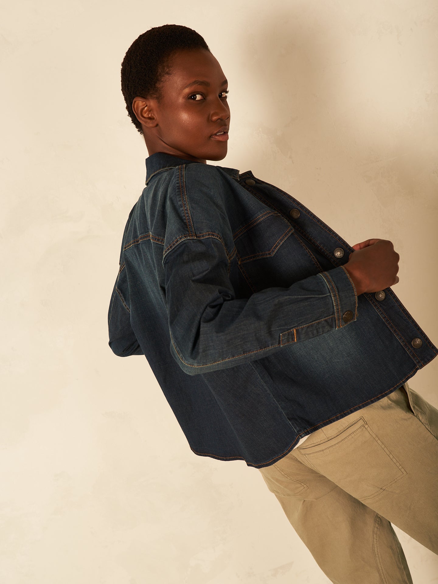veste avec col de chemise