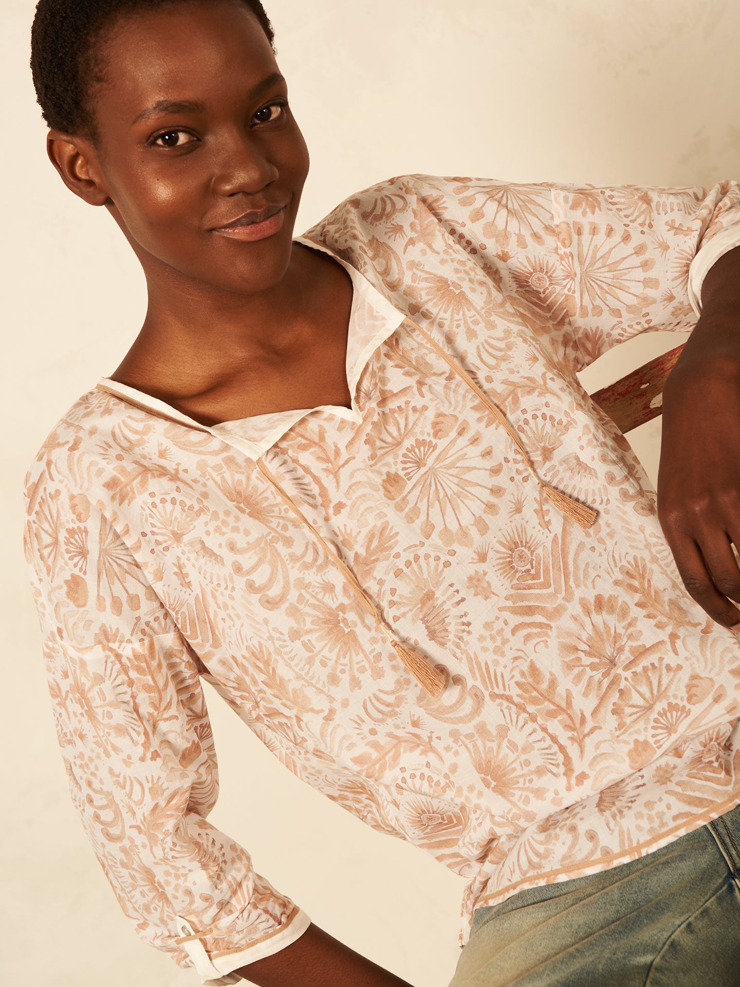 Bluse 3/4-Arm