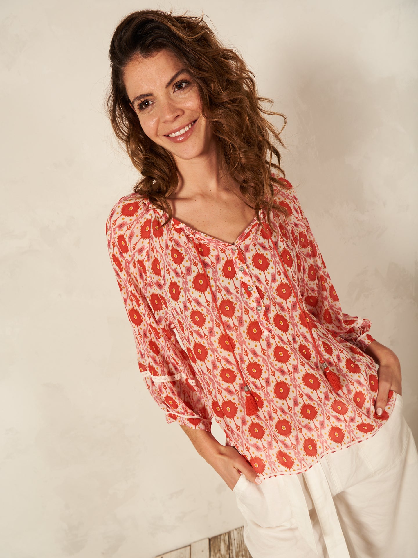 Bluse 3/4-Arm