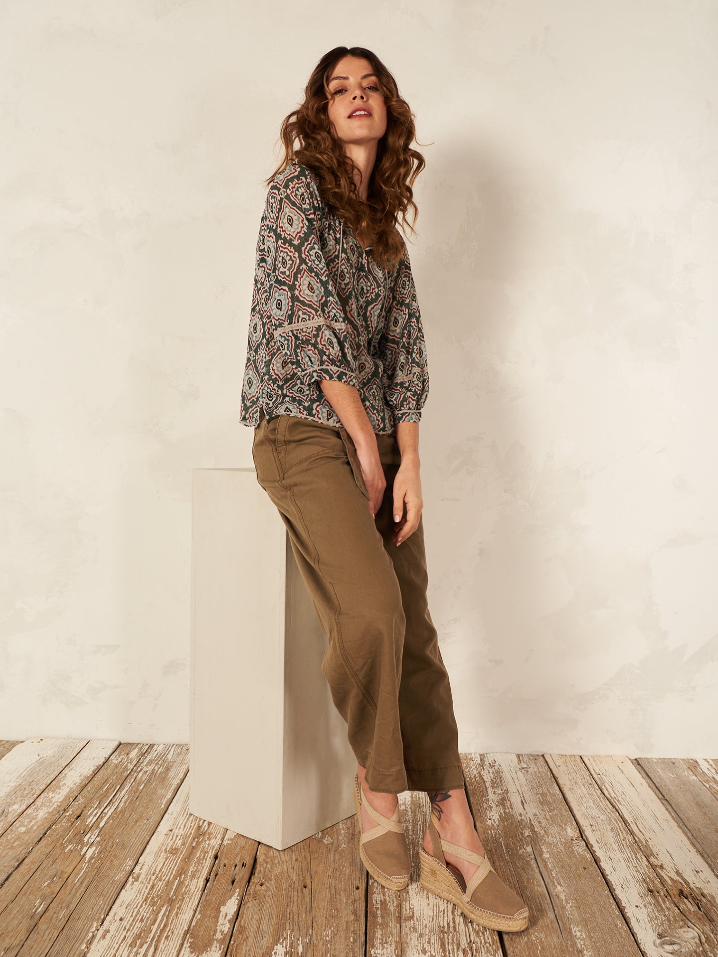 Bluse 3/4-Arm