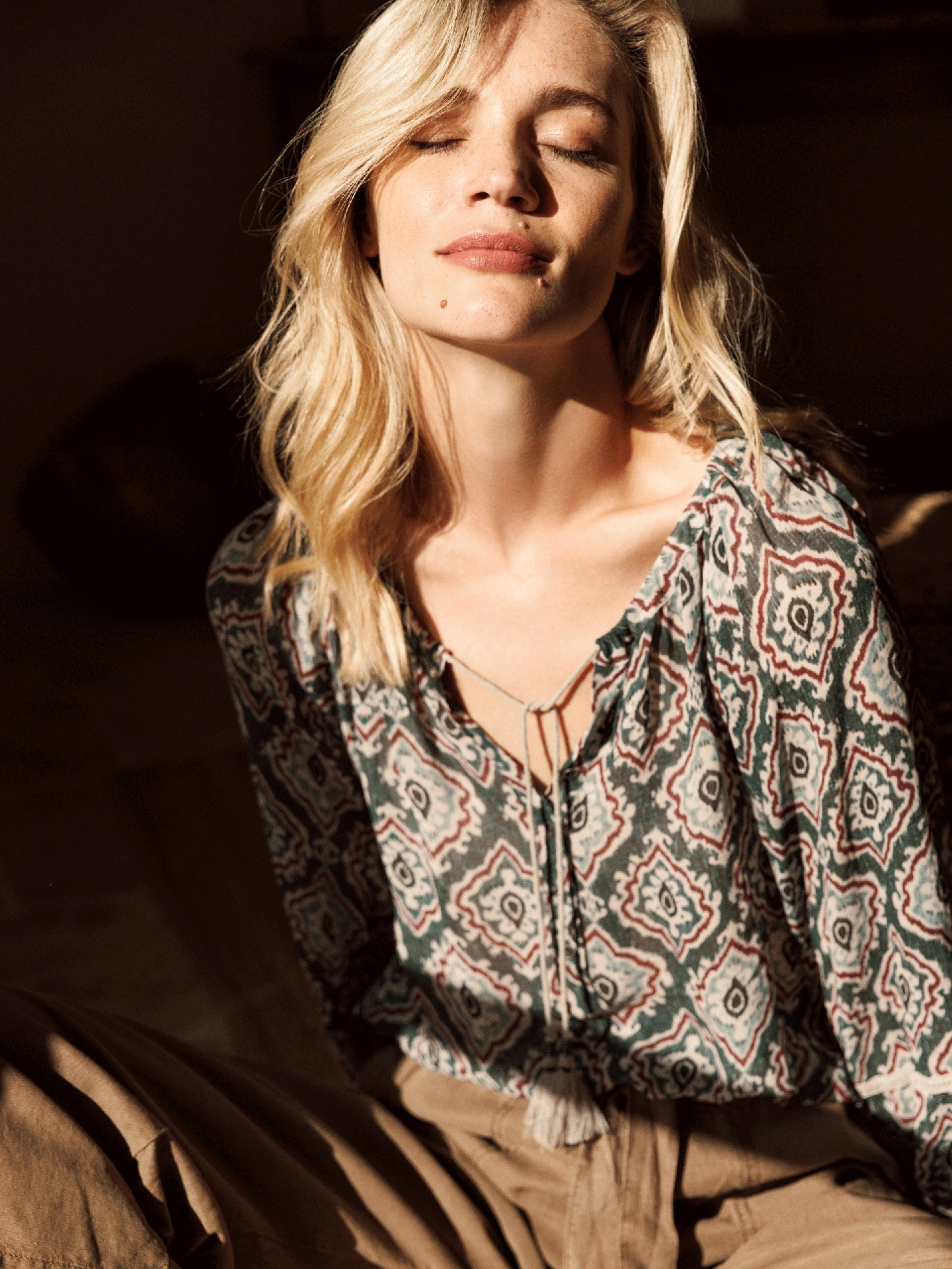Bluse 3/4-Arm