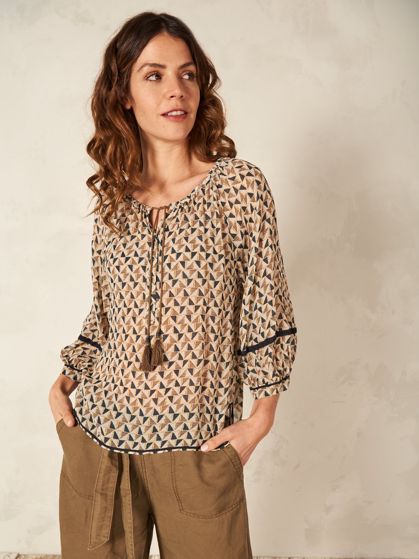 Bluse 3/4-Arm