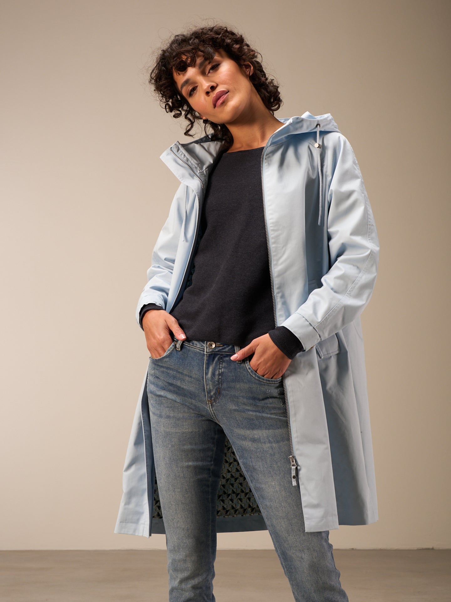 Maglione con scollo rotondo