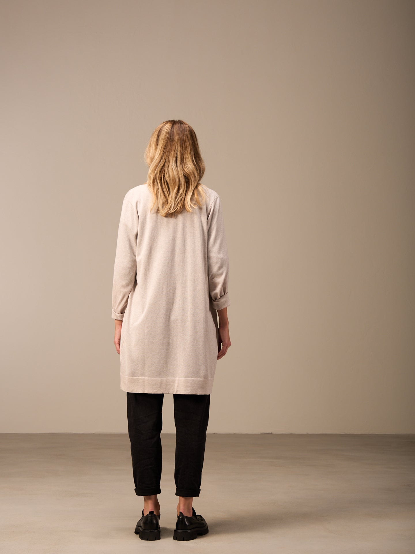 V-neck cardigan