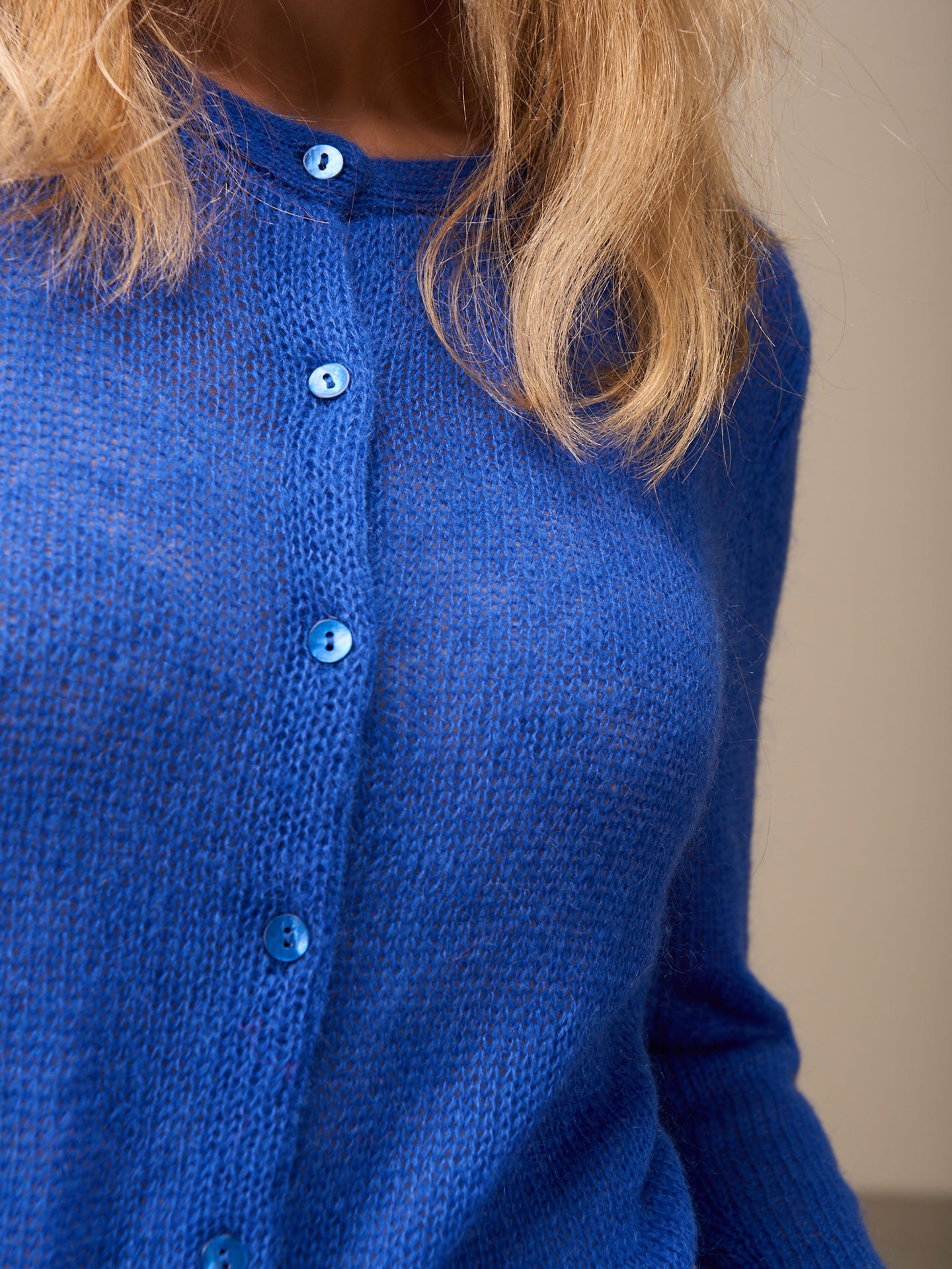 Giacca in maglia con chiusura con bottoni