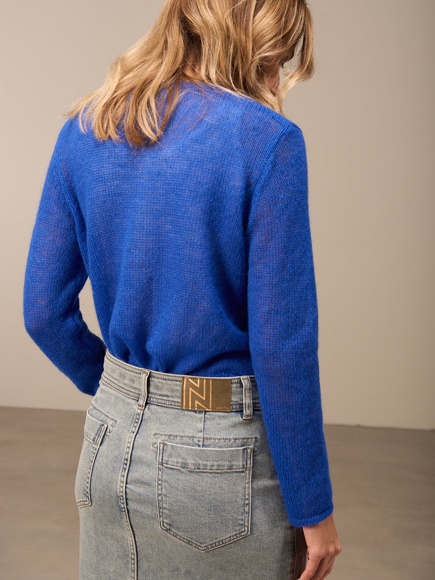 Giacca in maglia con chiusura con bottoni