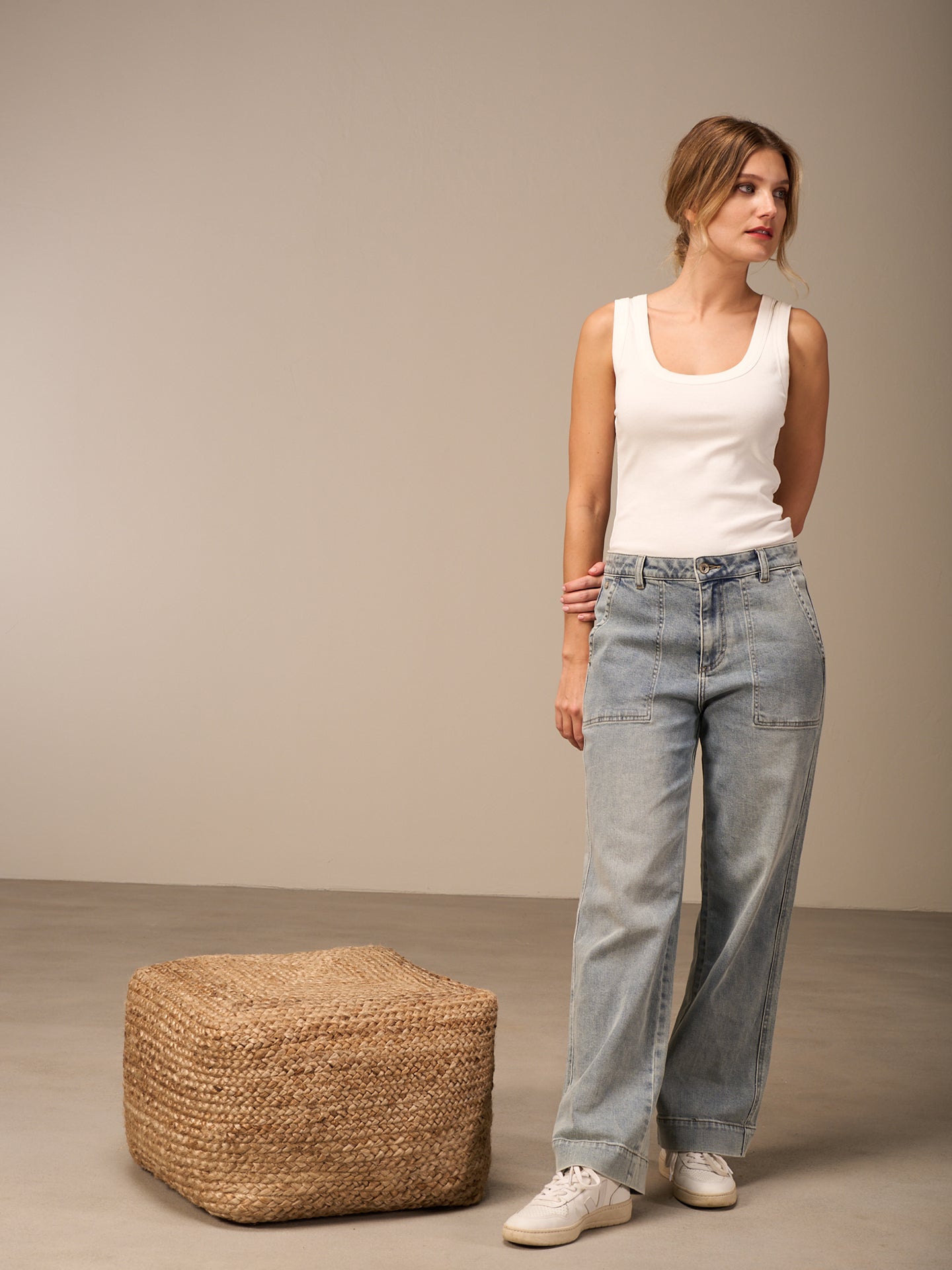 Pantaloni a gamba larga