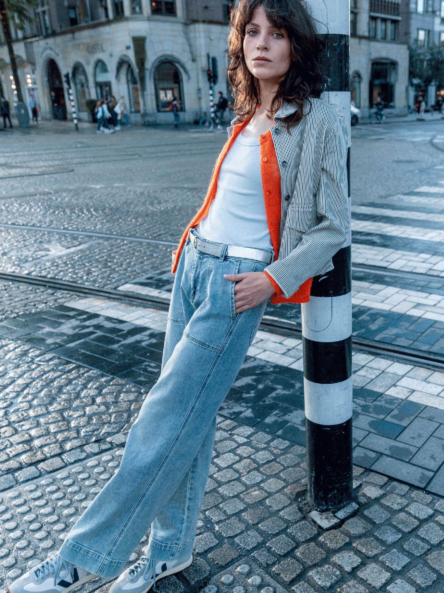 Pantaloni a gamba larga