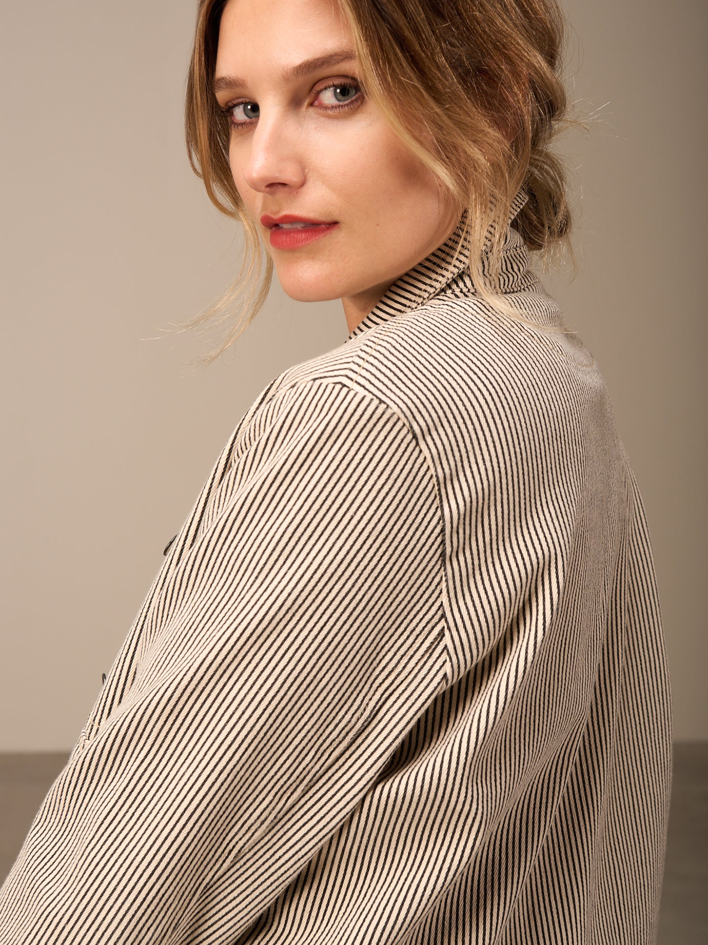 veste avec col de chemise