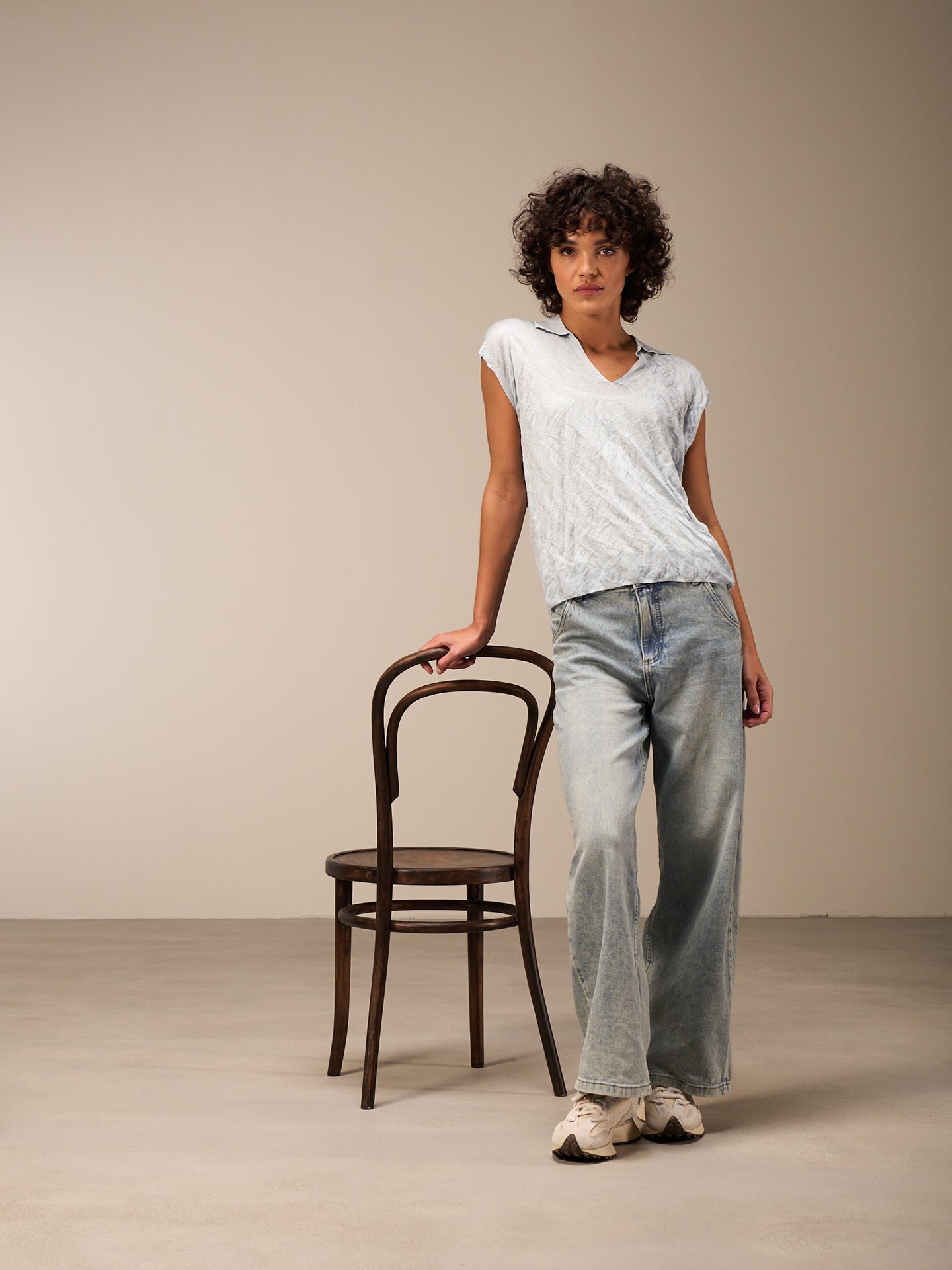 T-shirt avec col