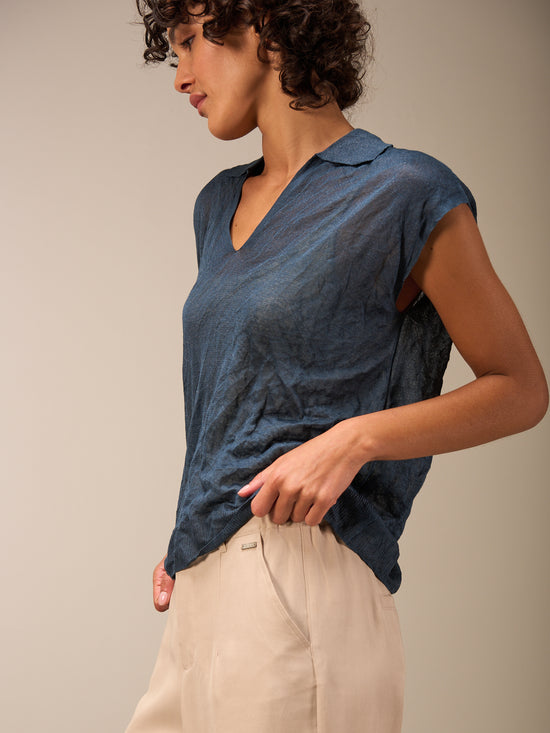 T-shirt avec col