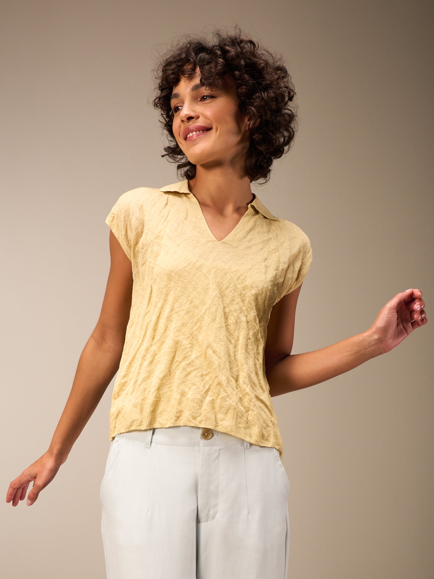 T-shirt avec col