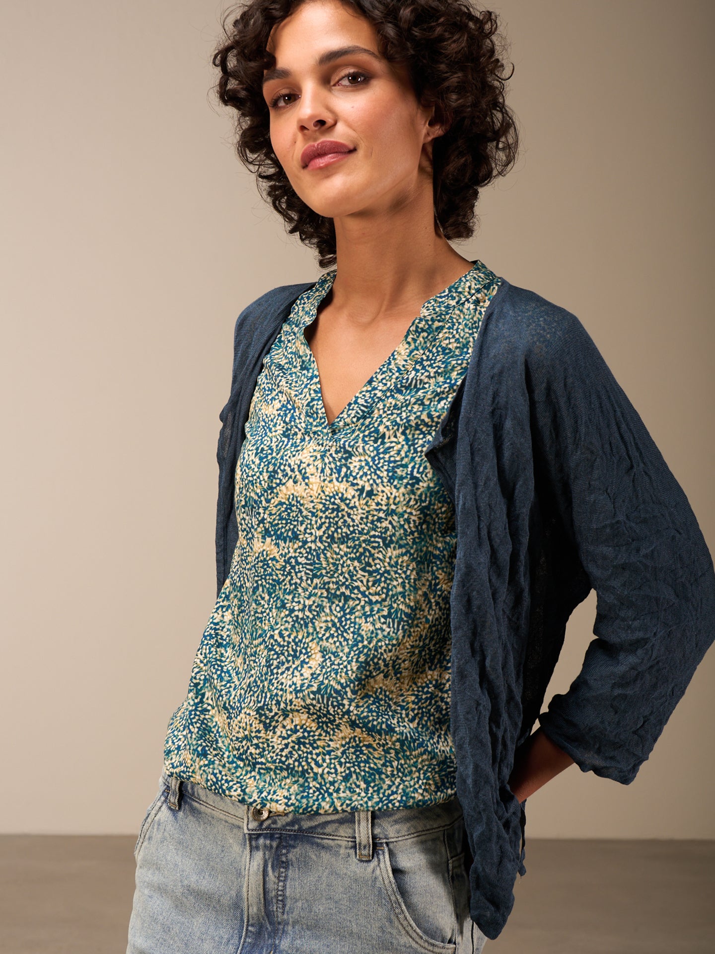 Wrap cardigan