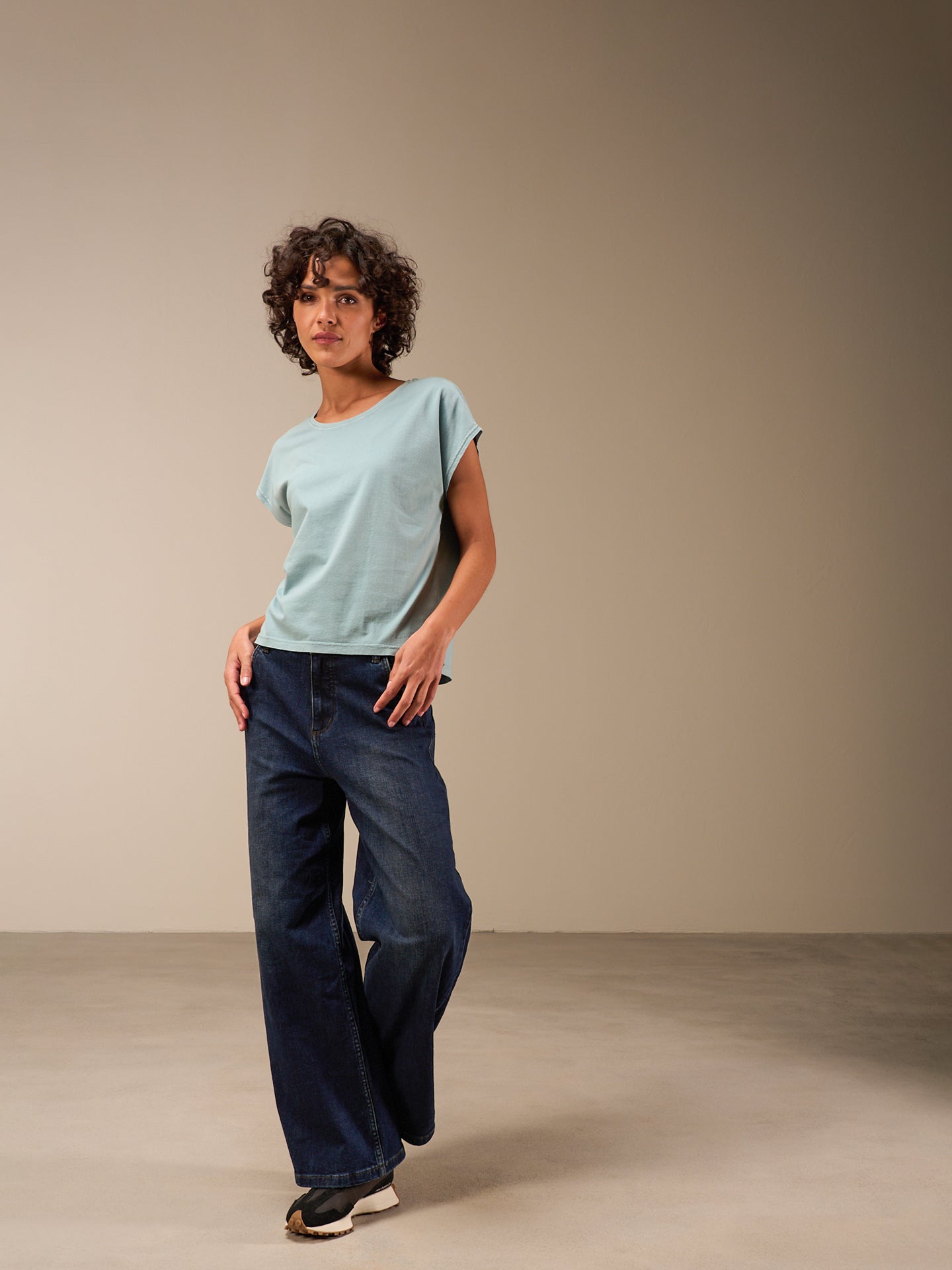 Cap sleeve shirt