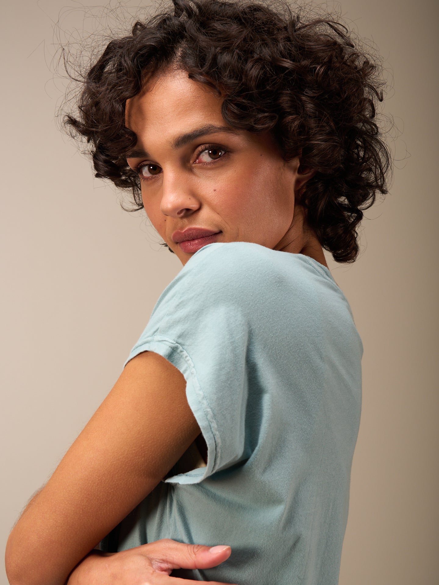 Cap sleeve shirt