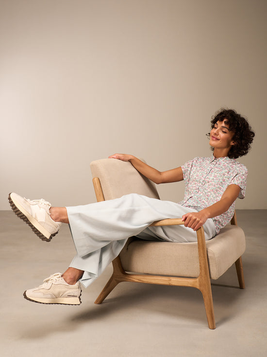 Bluse mit Knopfleiste