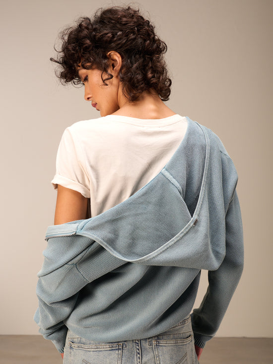 Hooded cardigan