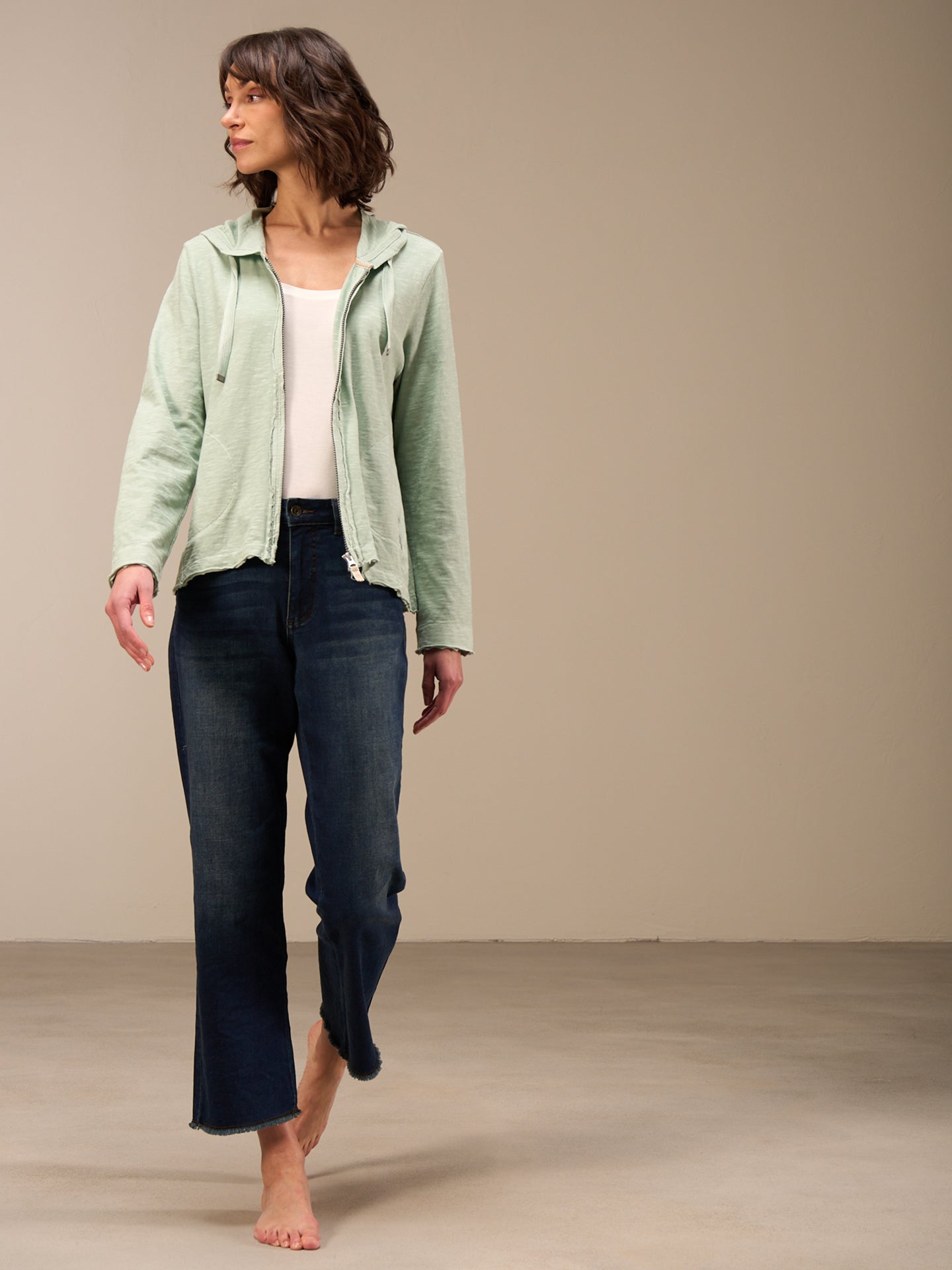 veste en sweat à capuche